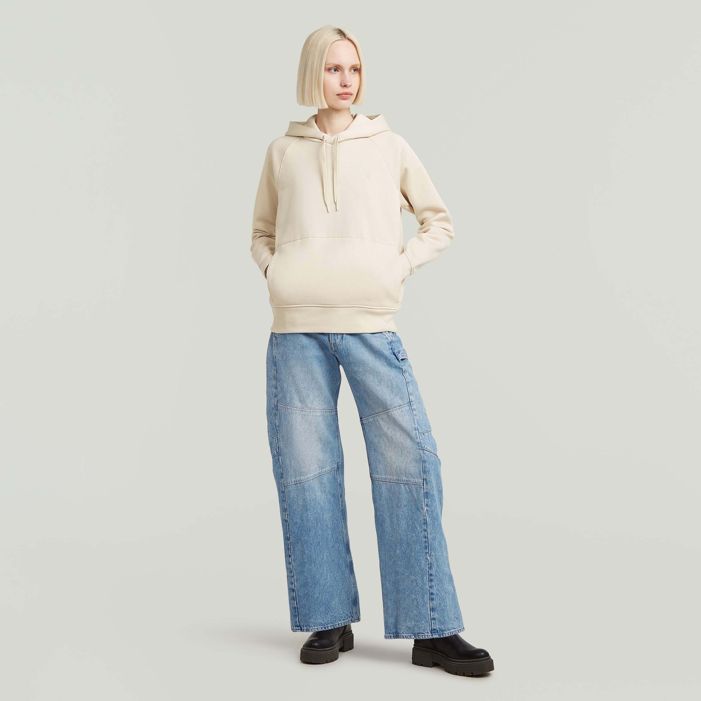 G-STAR Hoodie »Premium Core 2.0«, mit Seiteneinsätzen