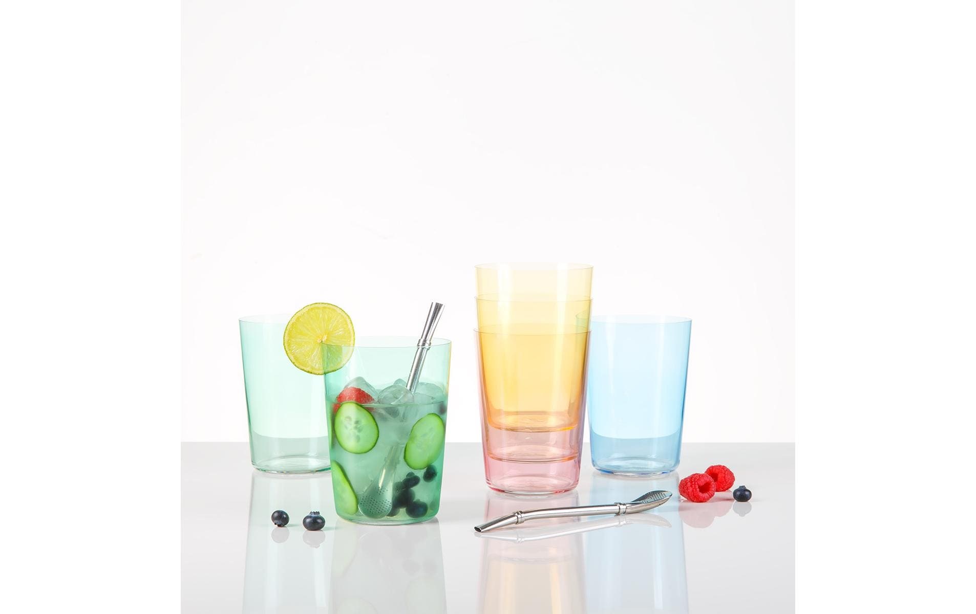   Longdrinkglas »Lunasol 21st Century Color 6 Stück, 515 ml«