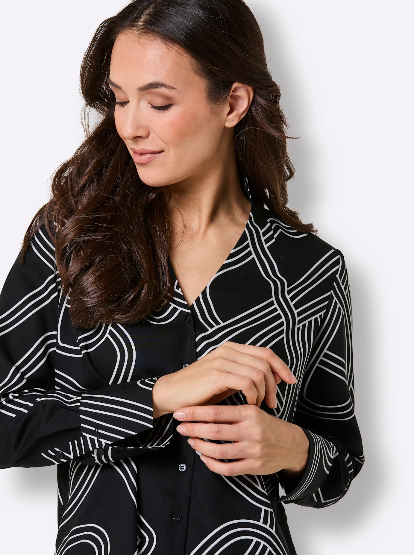 CREATION L PREMIUM Druckbluse