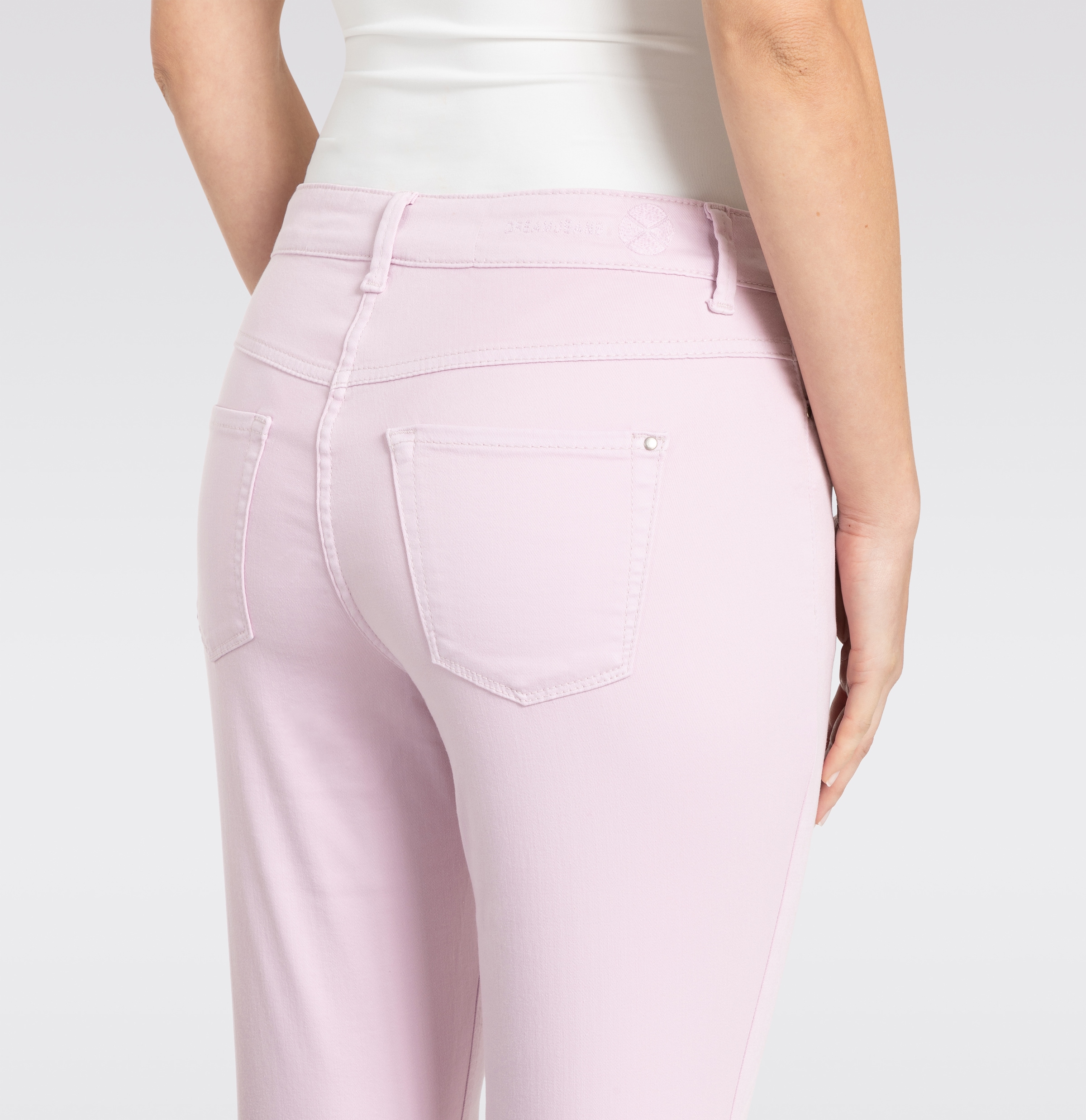 MAC 7/8-Jeans »Dream Chic«, verkürzte Form mit Reissverschluss