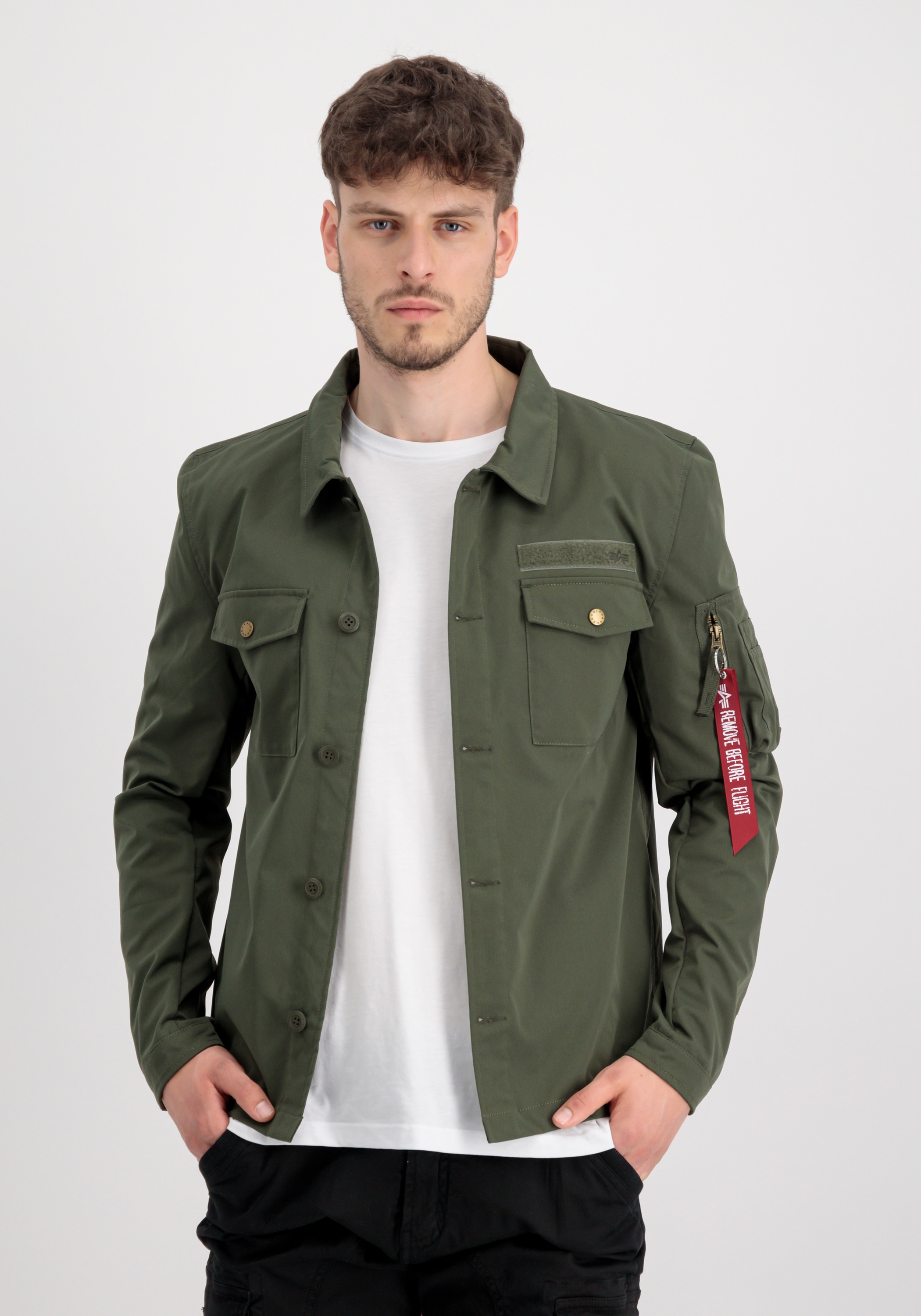 Image of Alpha Industries Hemdjacke "Alpha Overshirt"