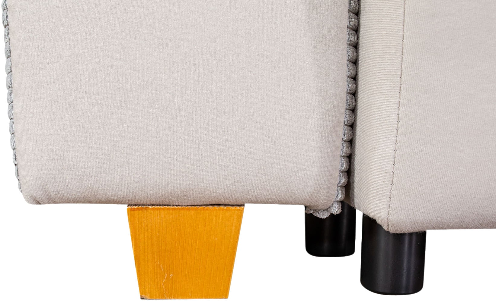 COLLECTION AB Schlafsofa »Yves, Liegefläche (B/T): 142/194 cm« inkl. Bettfunktion, Bettkasten, Federkern & Zierkissen