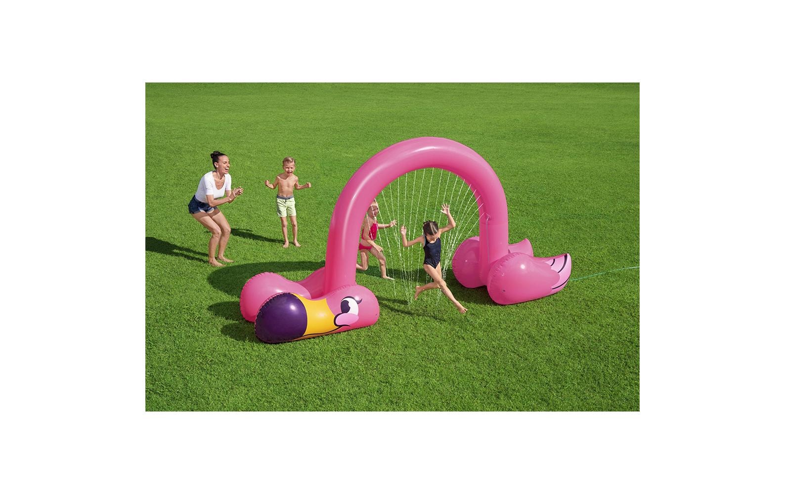 Bestway Spiel-Wassersprenkler »Jumbo Flamingo 340 x 110 x 193 cm«