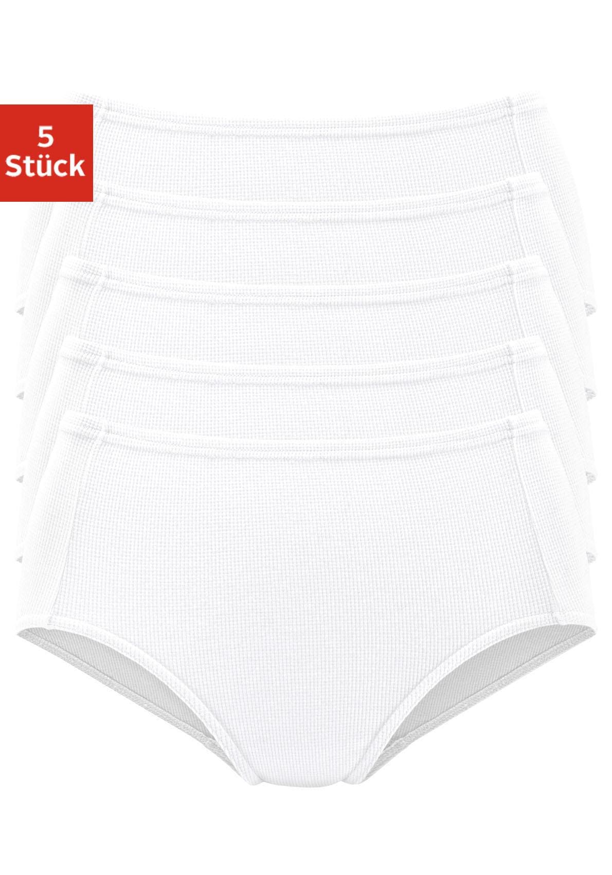 petite fleur Taillenslip 5er-Pack,  aus weicher Pikee-Qualität