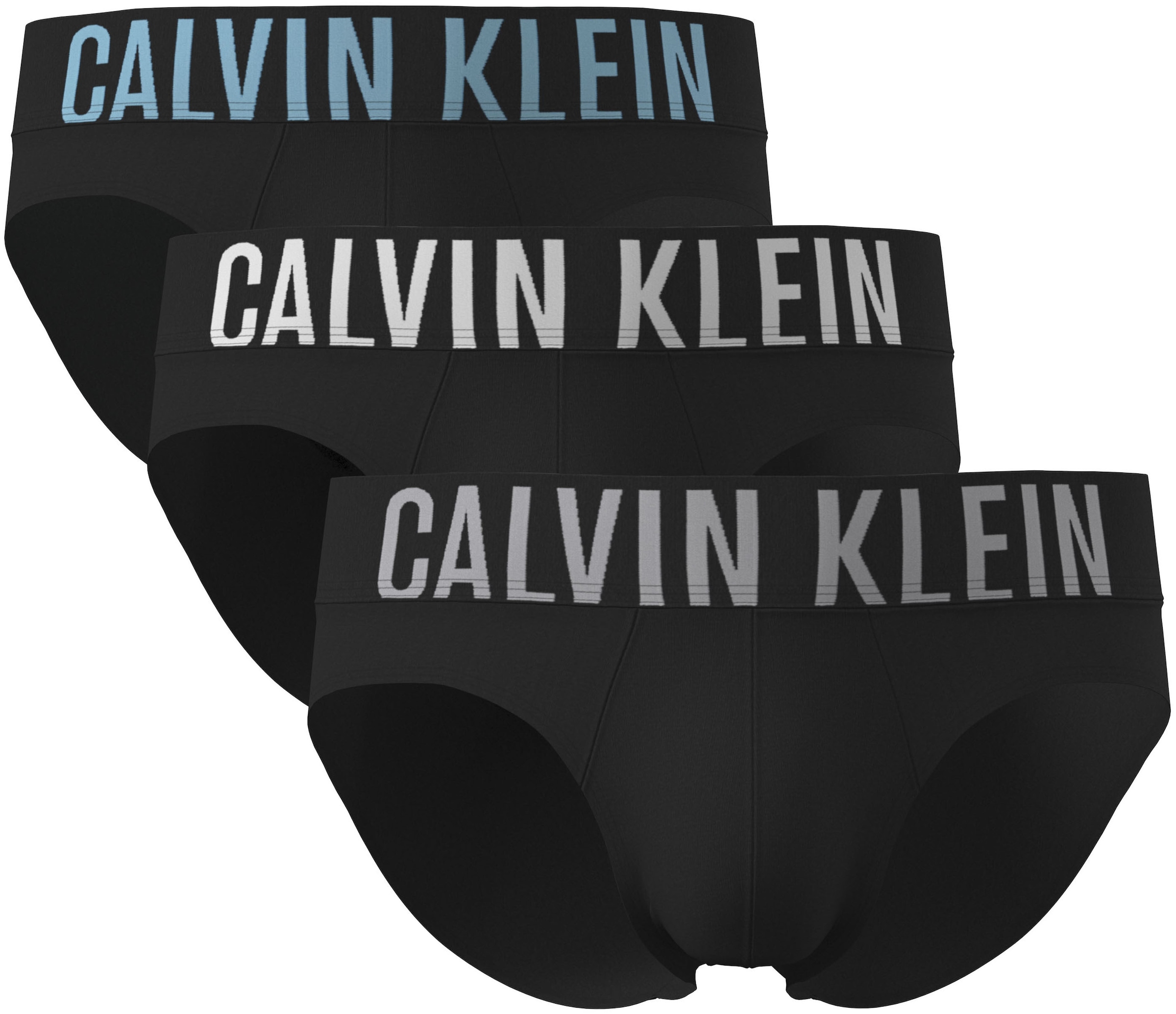 Calvin Klein Underwear Hipster »HIP BRIEF 3PK« Packung, 3er, 3 Stk. mit Logo-Stretchbund