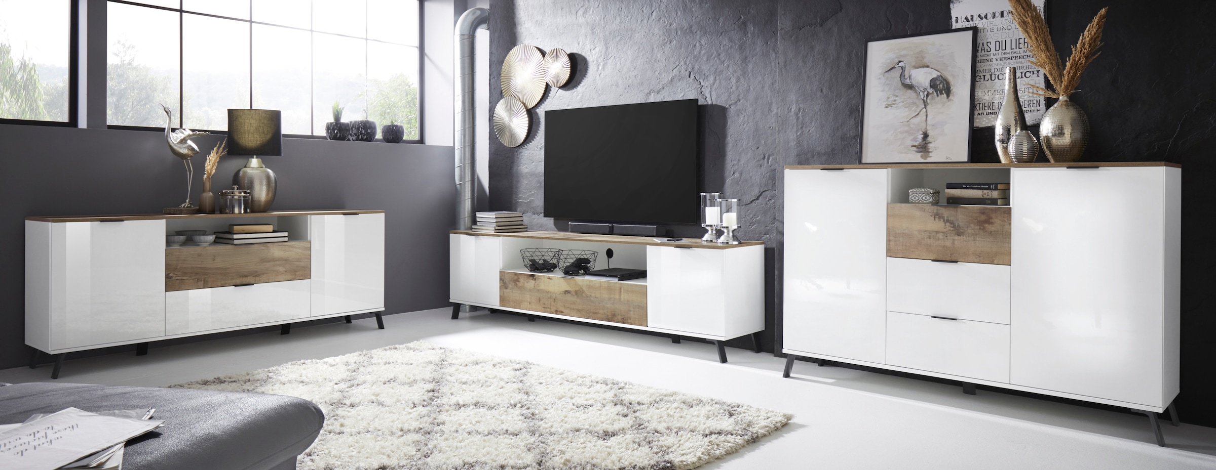 INOSIGN Sideboard »CASANOVA«, Breite ca. 180 cm