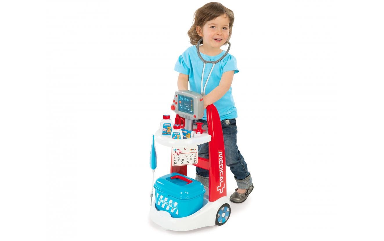 Smoby Spielzeug-Arztkoffer »Elektronischer Doktor Trolley«, (Set)