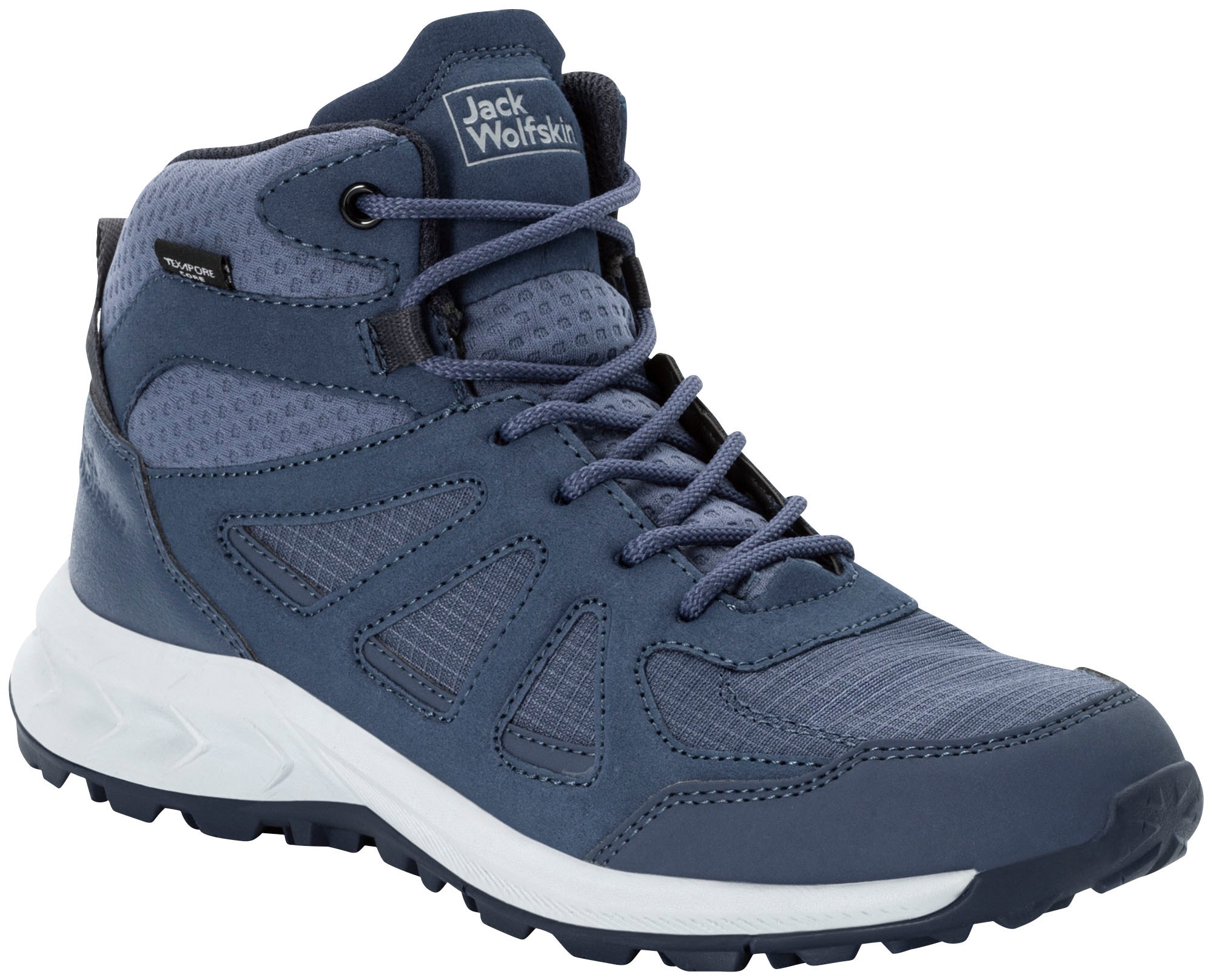 Jack Wolfskin Wanderschuh »WOODLAND 2 TEXAPORE MID W«, wasserdicht
