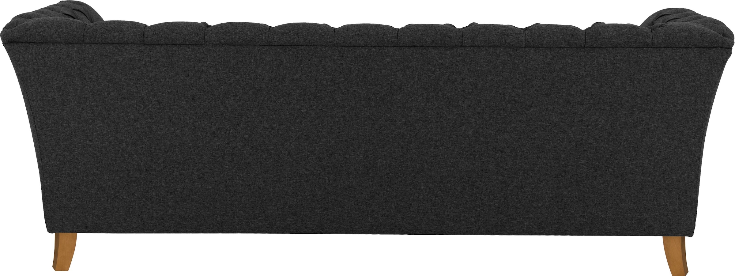 Home affaire 3-Sitzer »Newport« mit Knopfheftung im Rücken, Keder und feinen Armlehnen