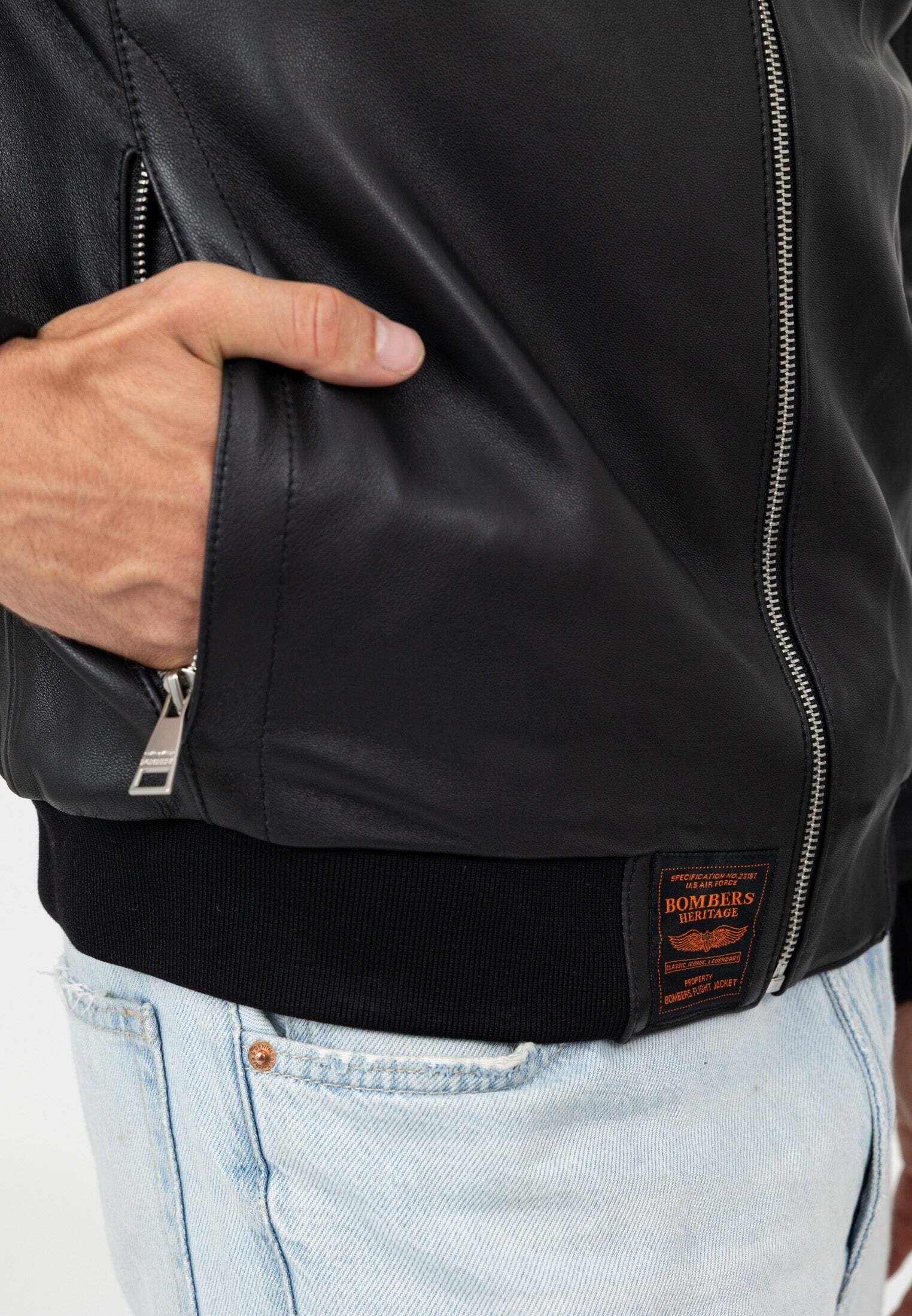 Bombers Original Lederjacke »Bombers Original Lederjacke Denver-M«