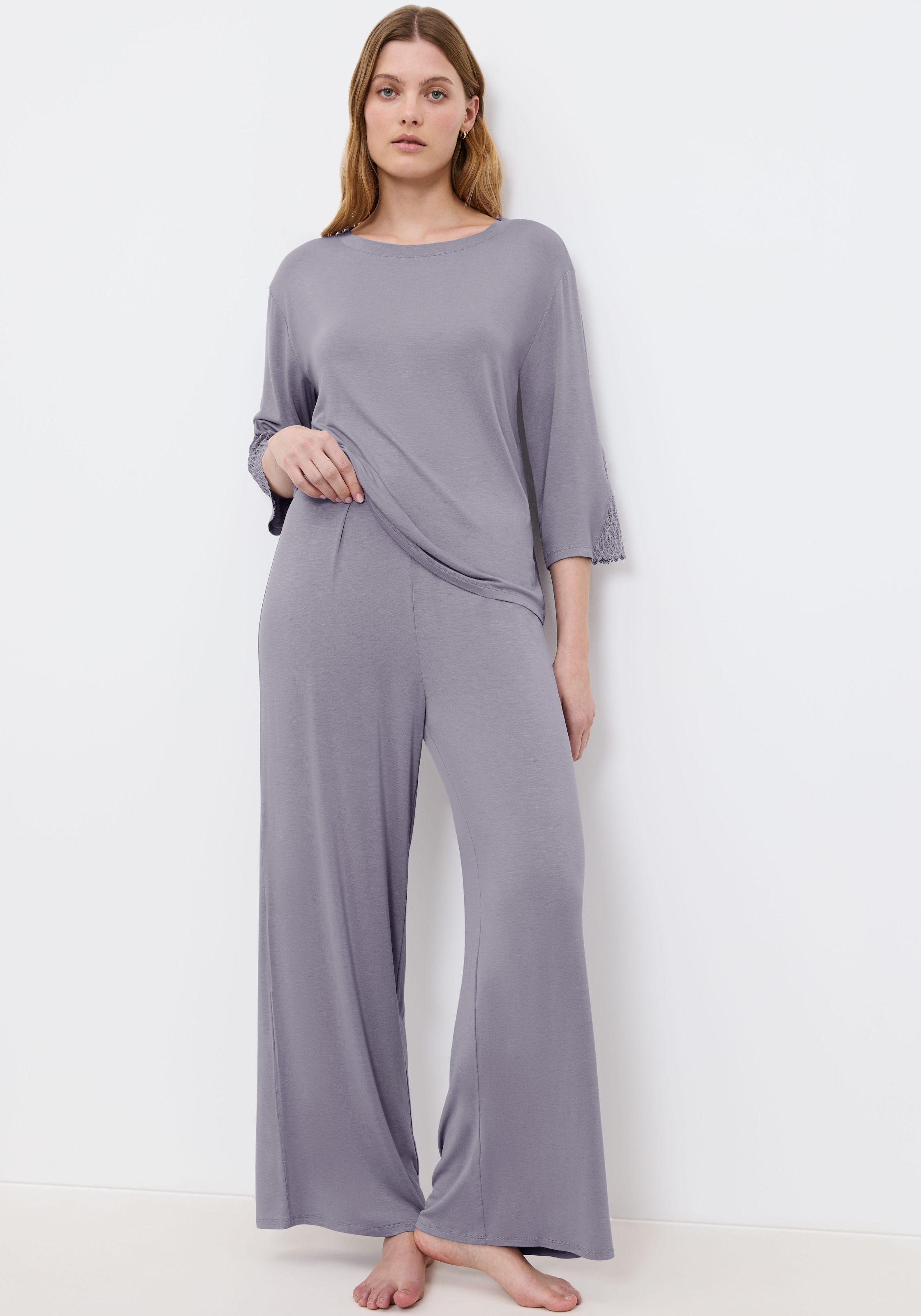 Image of Triumph Pyjamahose "Aura Spotlight Trousers" weiches Stretchmaterial, atmungsaktiv