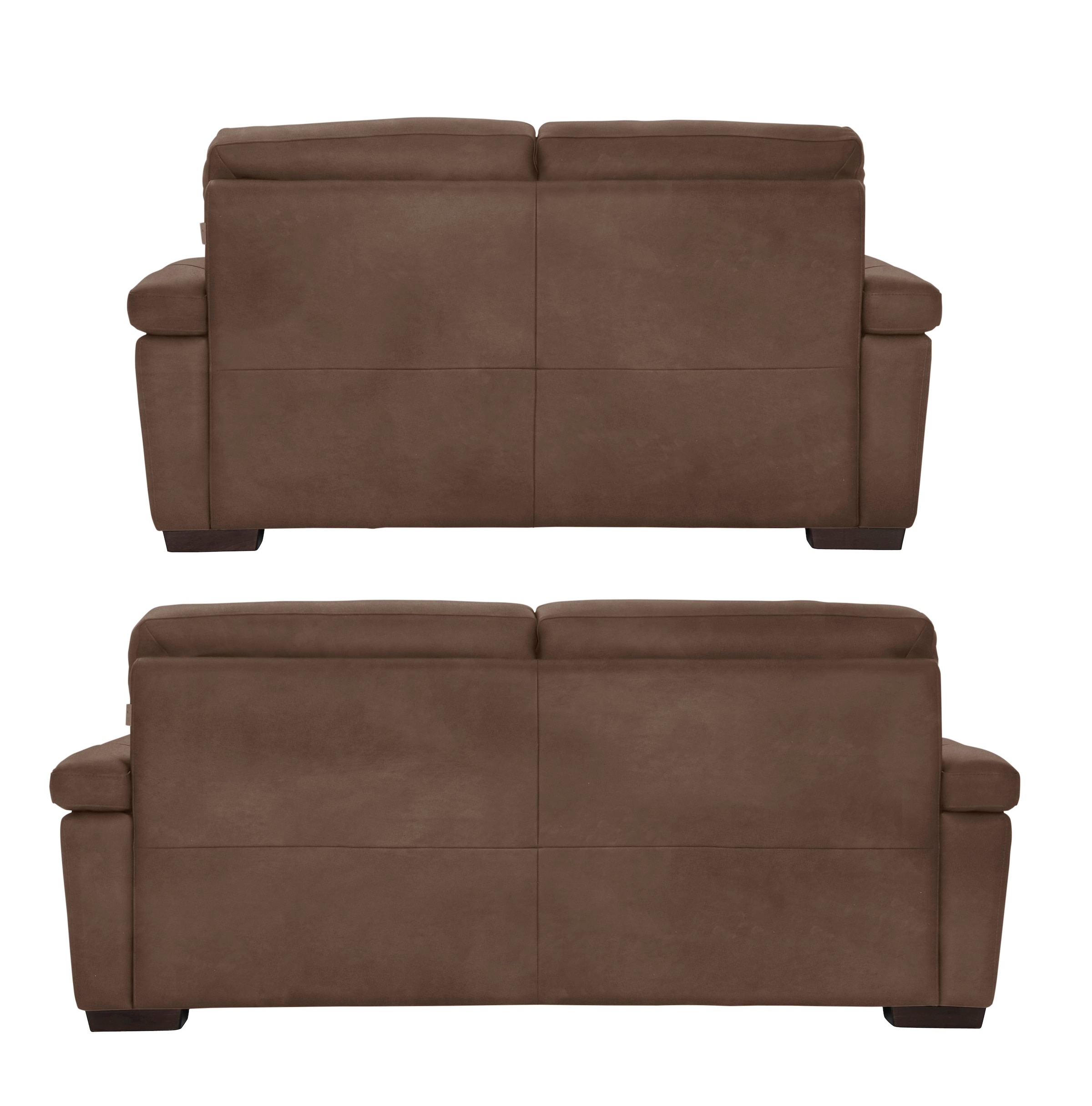 CALIA ITALIA Ensemble rembourré »Gaia, hochwertige Garnitur aus 2-Sitzer & 3-Sitzer im edlen Design« Set, 2 cuis tlg. aus pflegeleichtem Luxus-Microfaser Ginevra Hydro Care