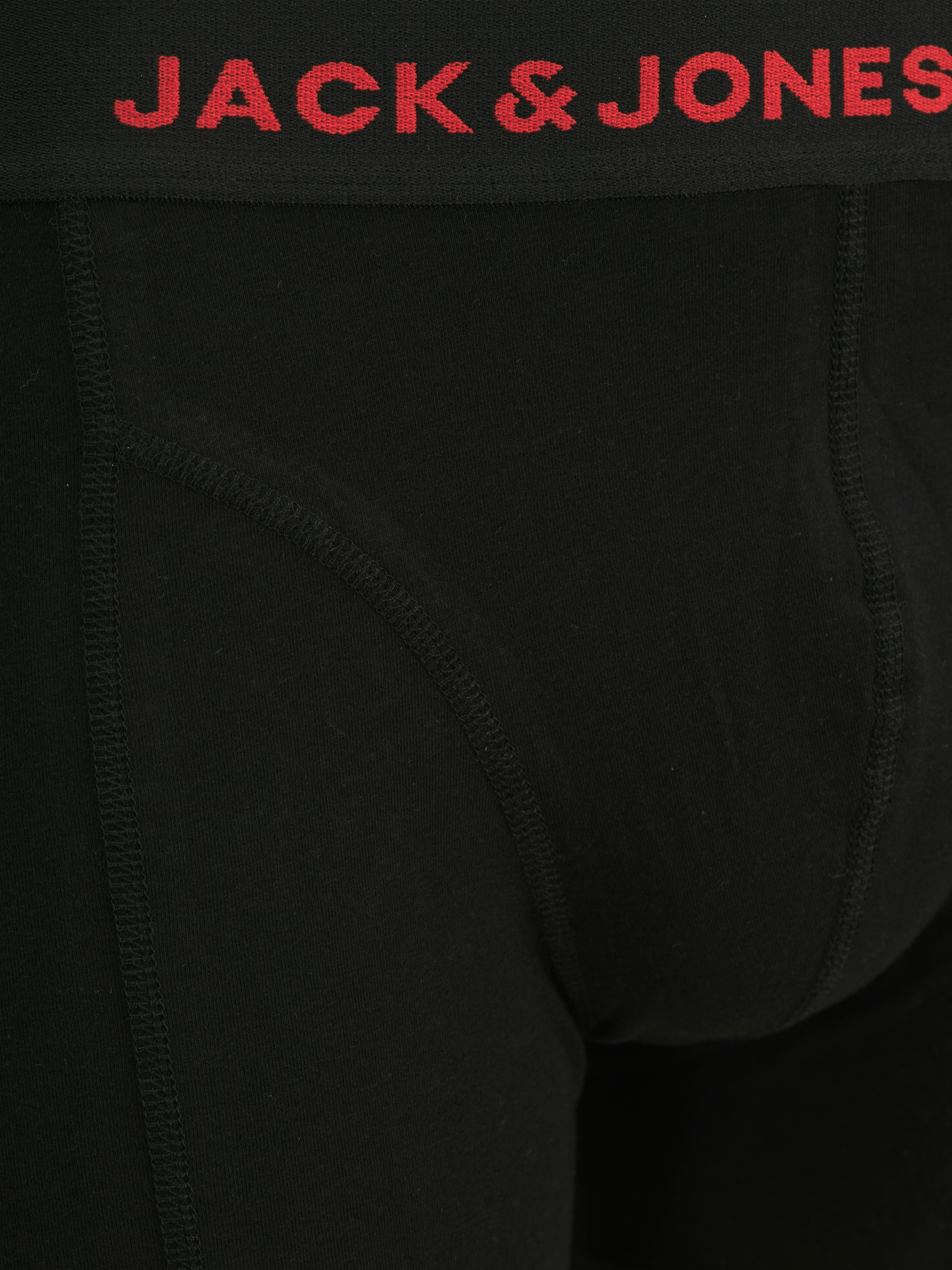 Jack & Jones Trunk »JACBLACK – Boxershorts mit Stretch, Jersey und mittlerer Taille« Packung, 3 Stk. unifarben, modisch, regular fit, Jersey