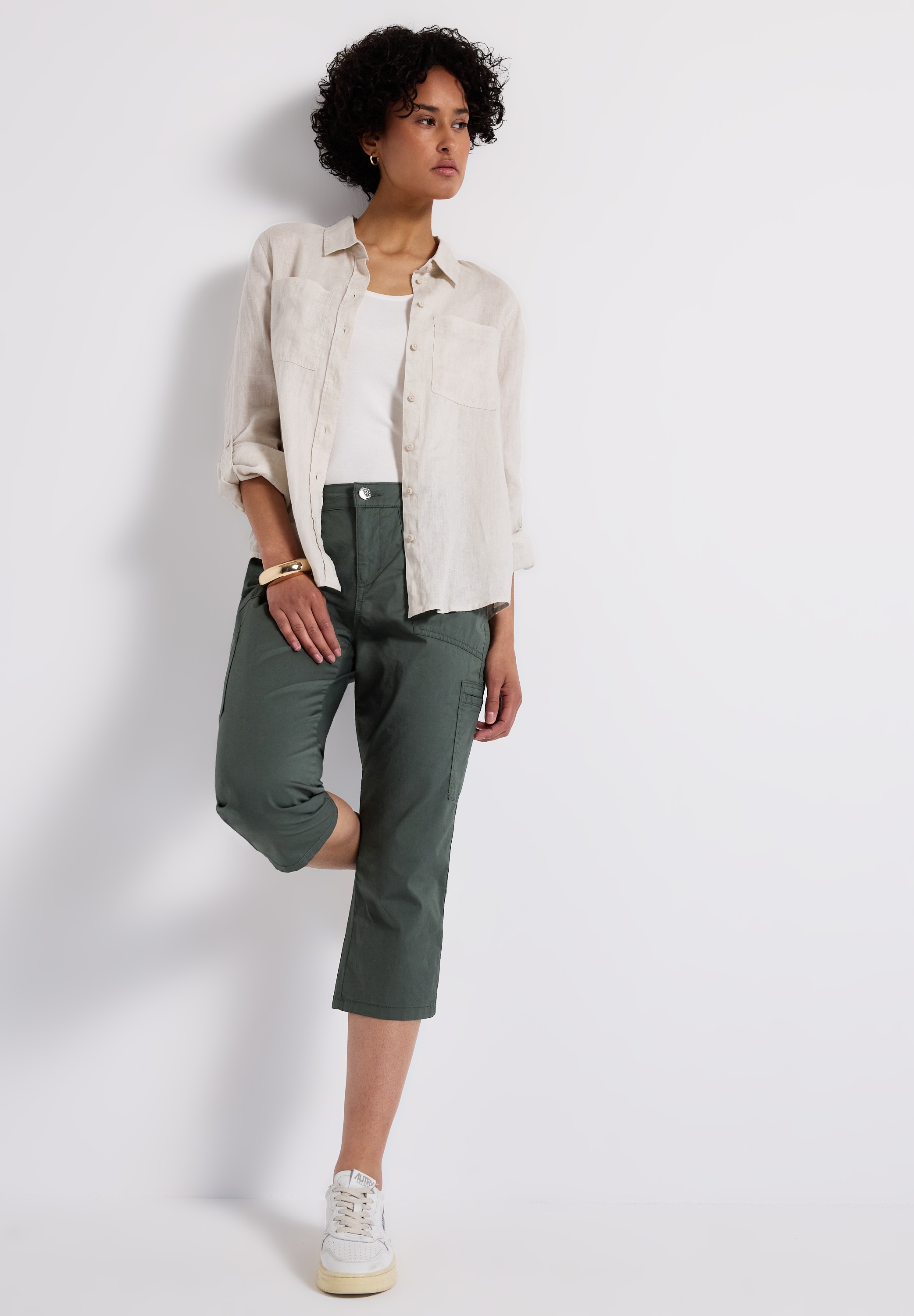 STREET ONE 3/4-Hose »Style Yulius«, im Cargo-Style