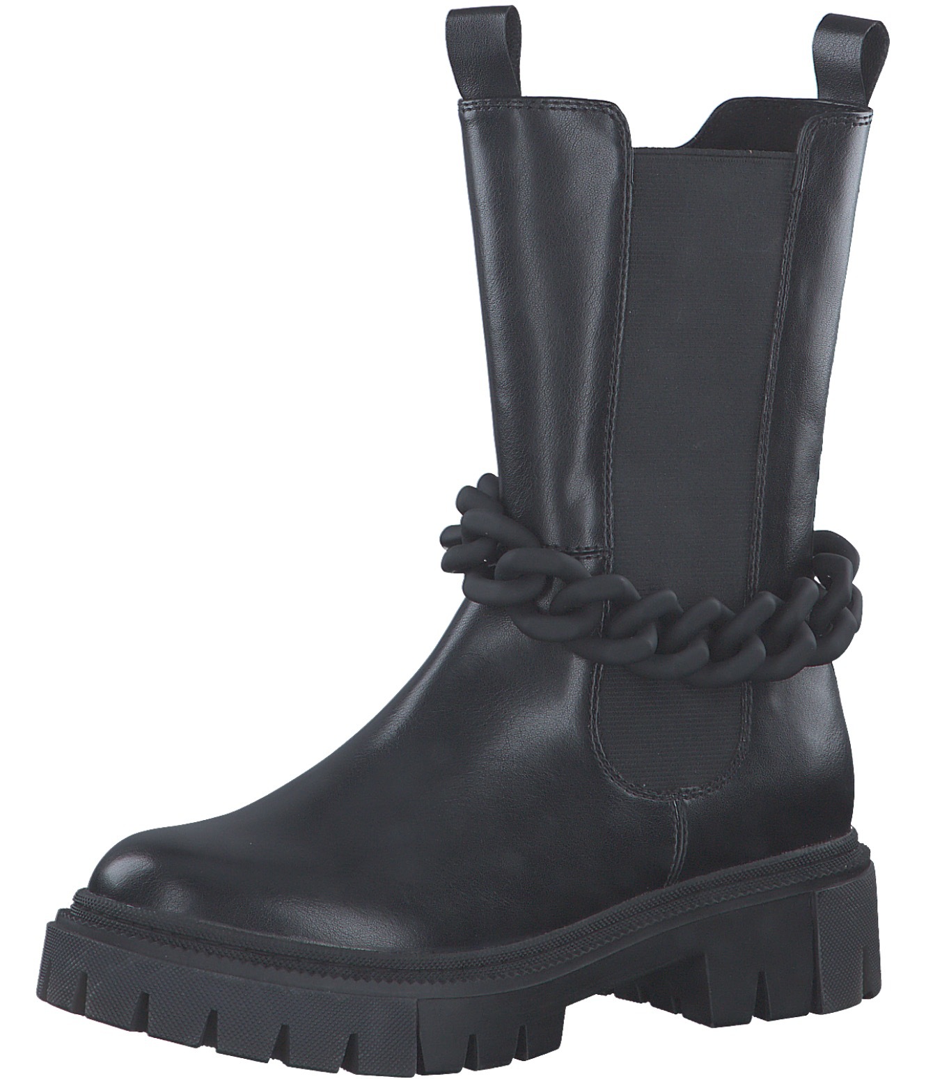 Image of MARCO TOZZI by GMK Stiefel, mit auffälliger Zierkette am Schaft bei Ackermann Versand Schweiz