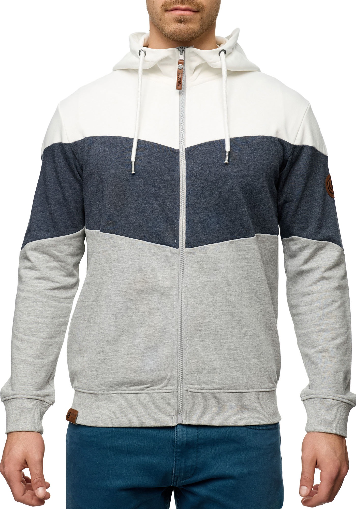 Image of Indicode Kapuzensweatshirt "INAltos"