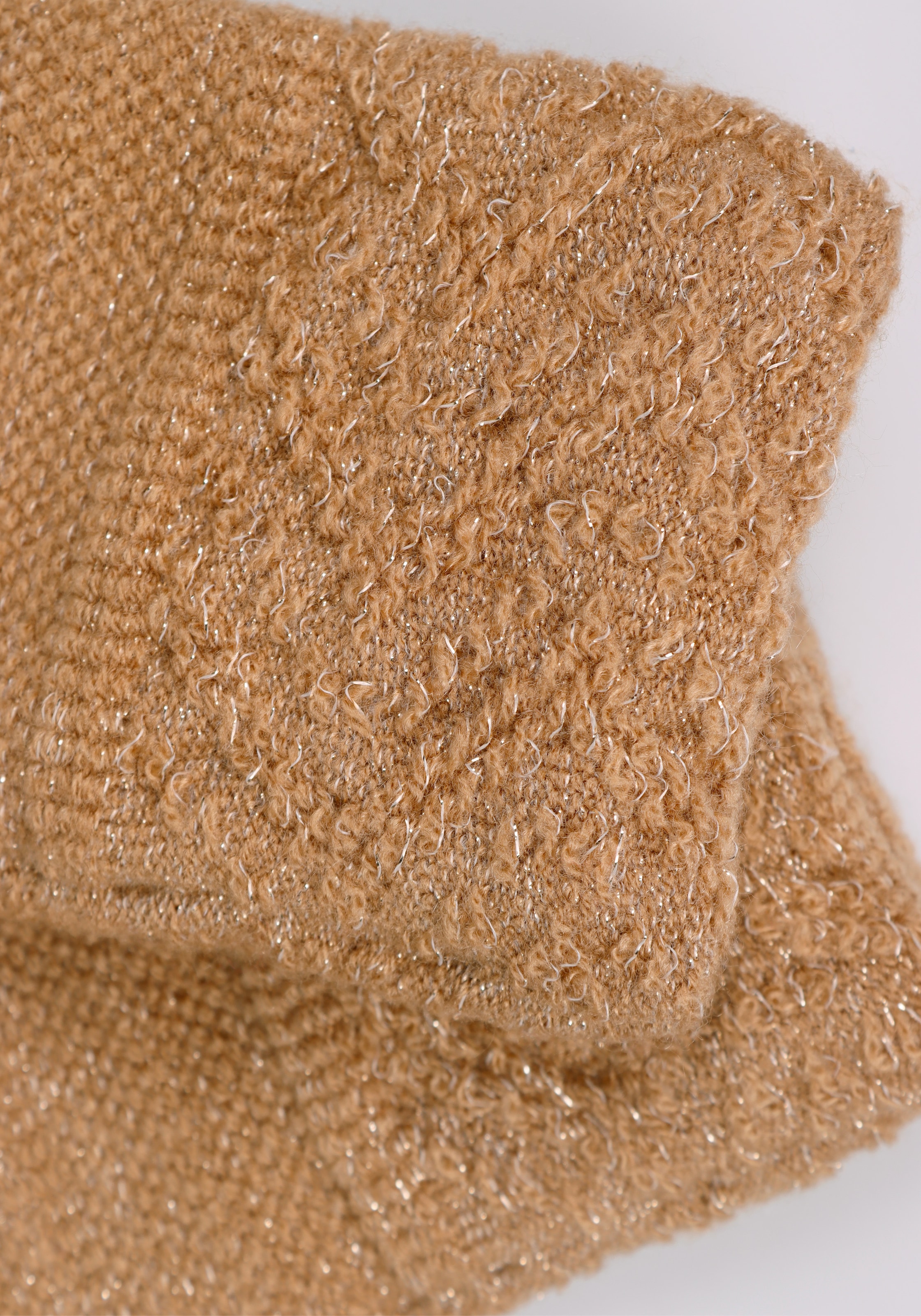 Capelli New York Gants tricotés 1 Paar,  dezenter Metallic-Schimmer, gemustert, hoch elastisch