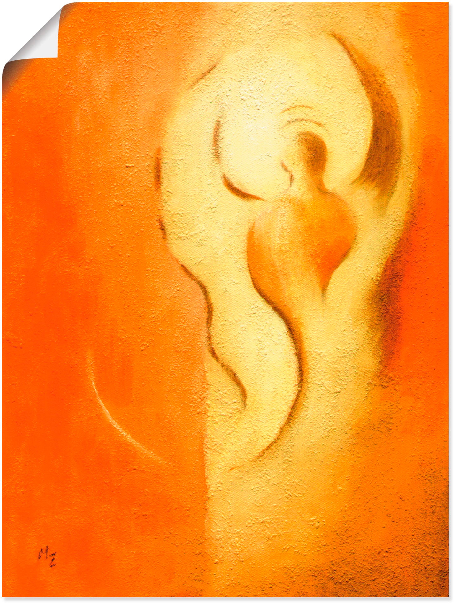 Image of Artland Poster "Engel der Freude" Religion 1 Stk. tlg. ohne Rahmen