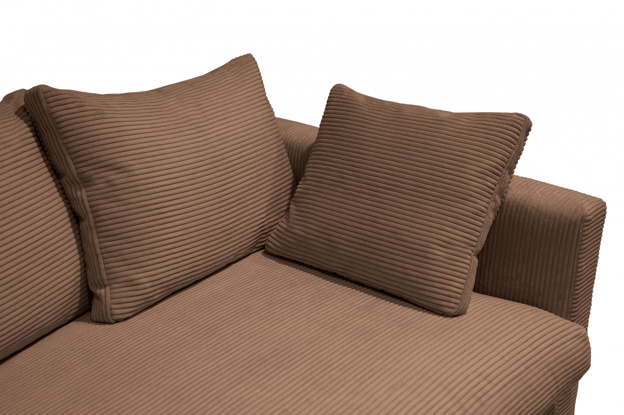 Home affaire Big-Sofa »Coray«, extra weich und kuschelig, Füllung mit Federn und Daunen