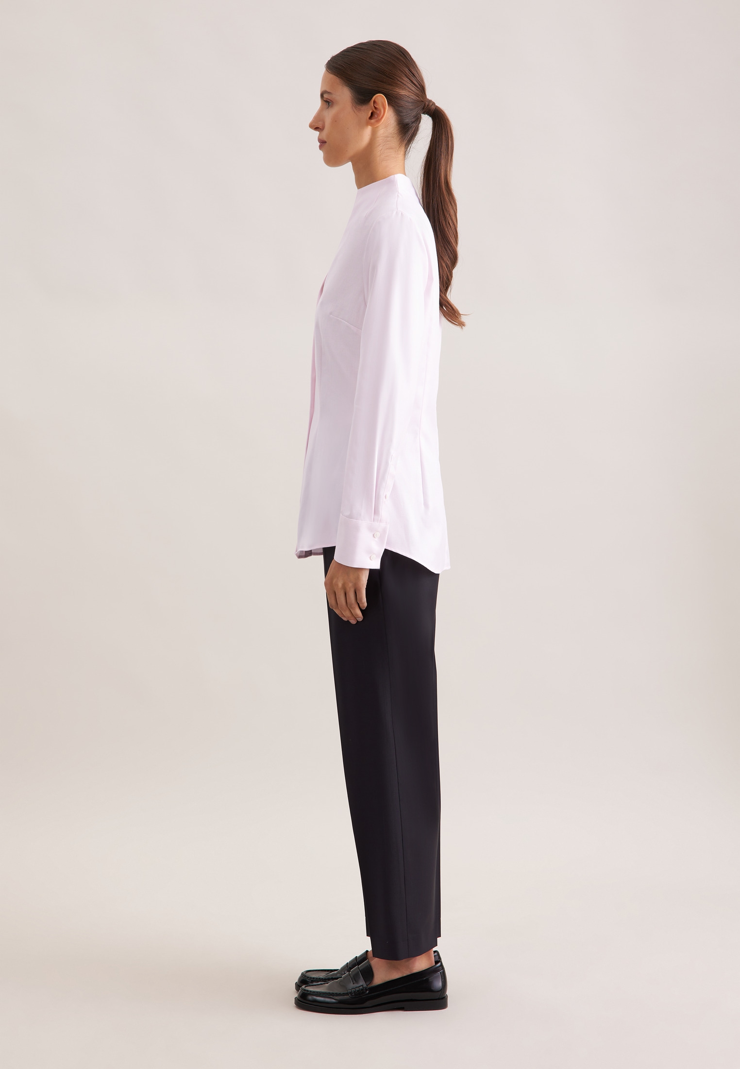 seidensticker Blouse classique 1/1 Kragen Uni