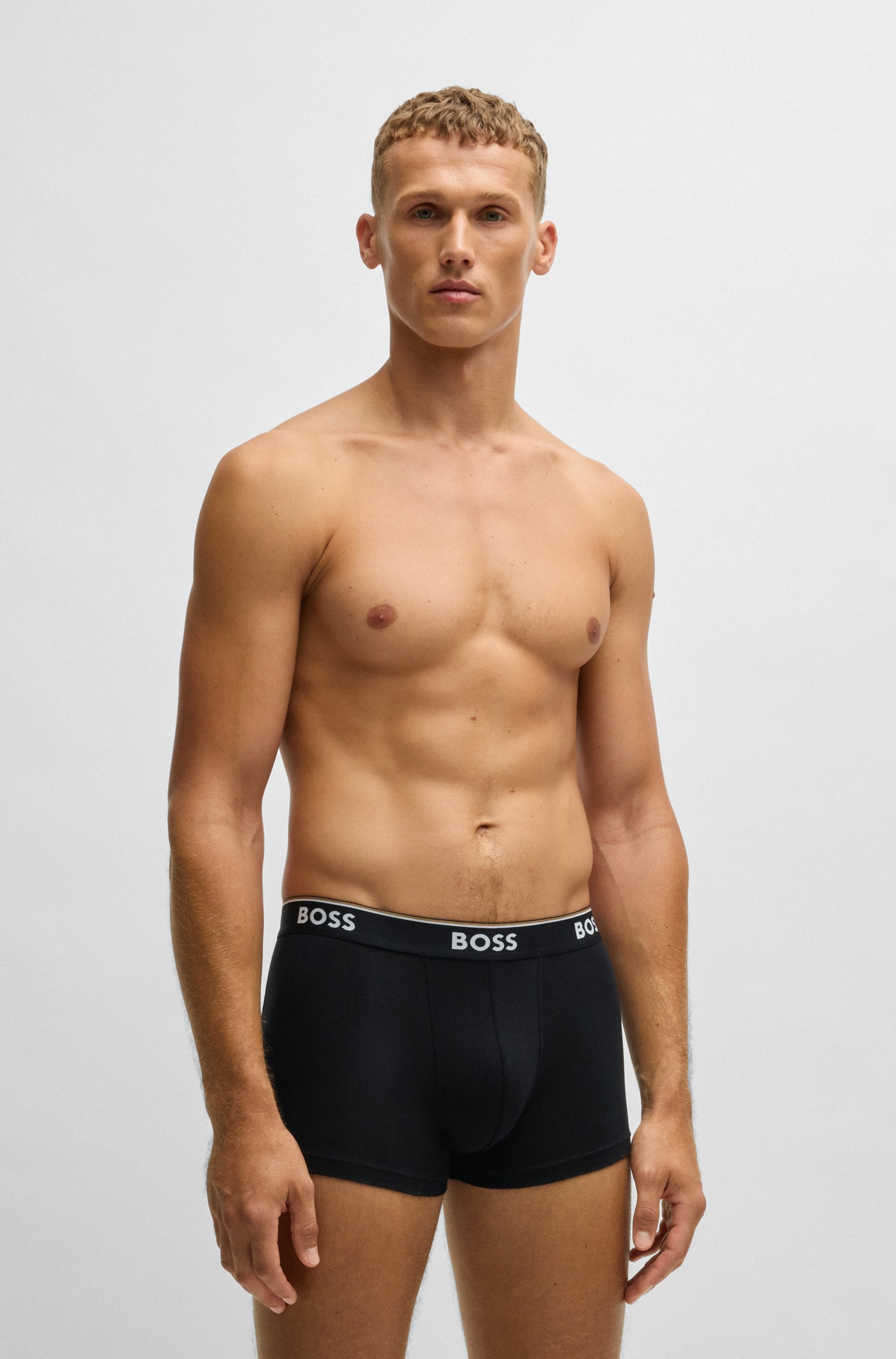 BOSS Trunk »Trunk 3P Power Desig«, (Packung, 3 St., 3er), mit BOSS Schriftzug