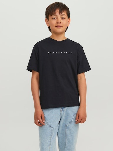 Image of Jack & Jones Junior Rundhalsshirt "JJESTAR lässig, weich, atmungsaktiv, stylisch" bedruckt, casual, relaxed fit, Rundhals