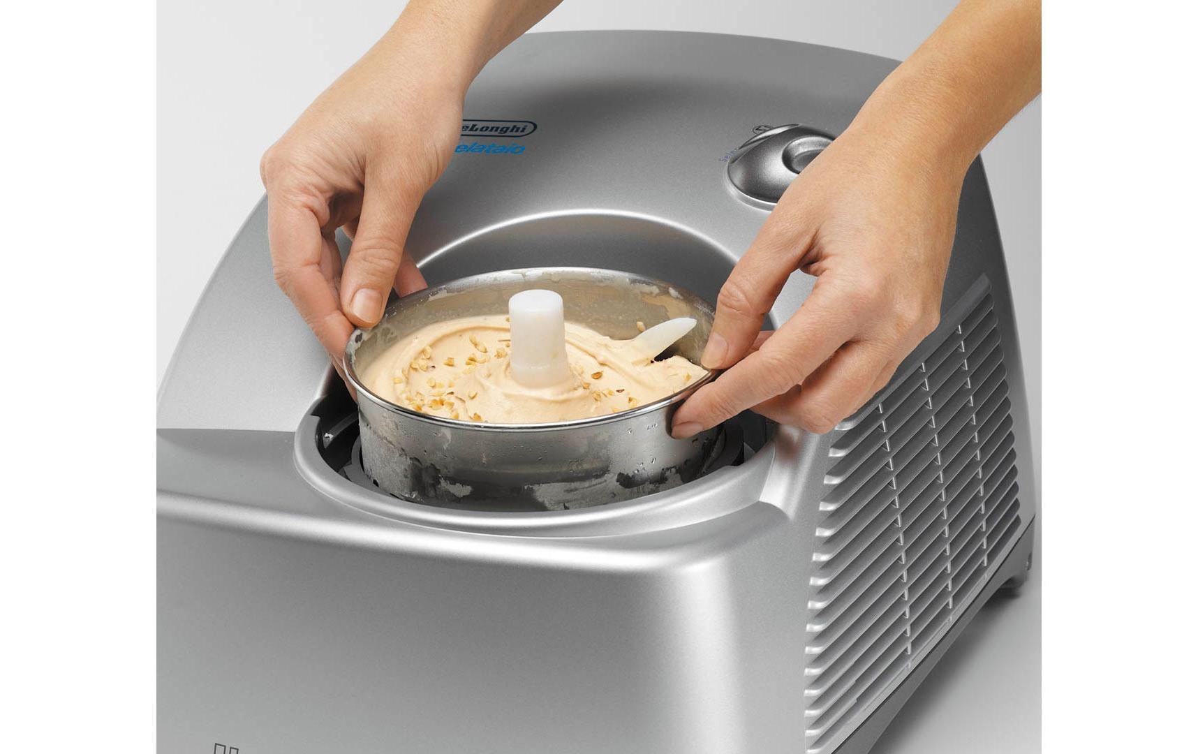 De'Longhi Eismaschine »Glacemaschine 1.2 l, Delonghi«, 1 l, 230 W, Geeignet für: Glace, Softeis, Sorbet