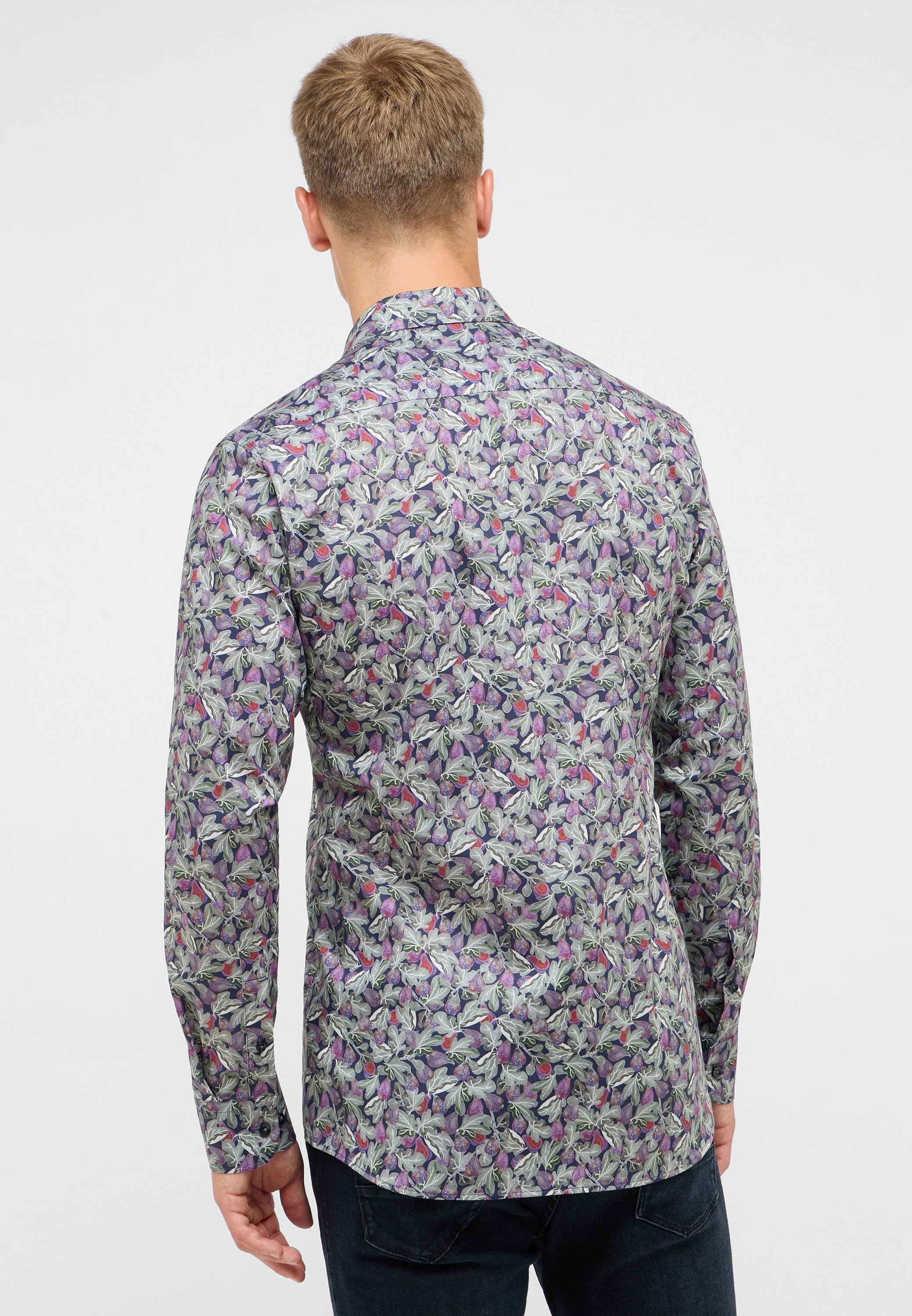 Eterna Langarmhemd »SLIM FIT«, NON IRON (bügelfrei)