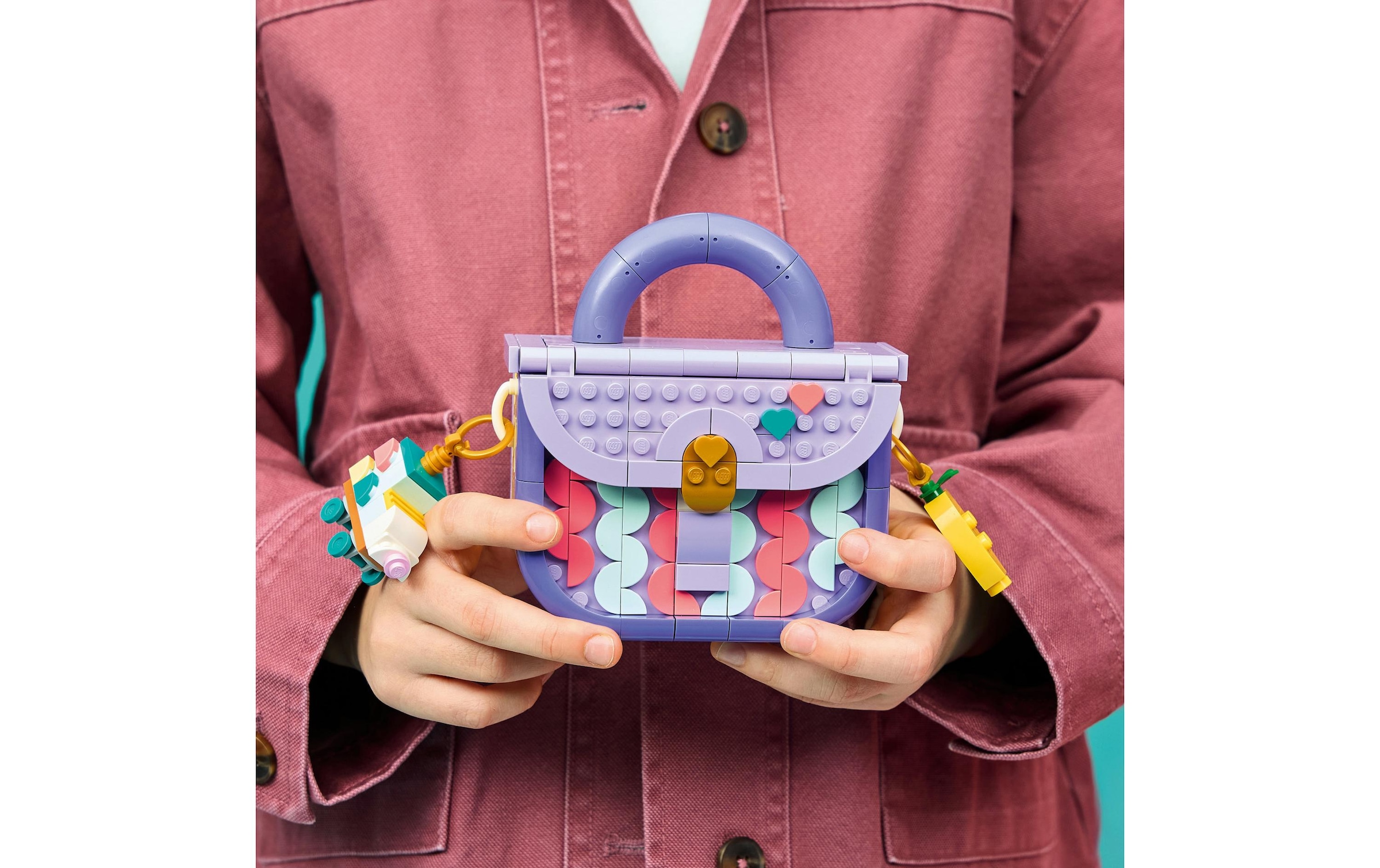 LEGO® Konstruktionsspielsteine »Modische Tasche mit Staufach (31391), LEGO Creator« Made in Europe