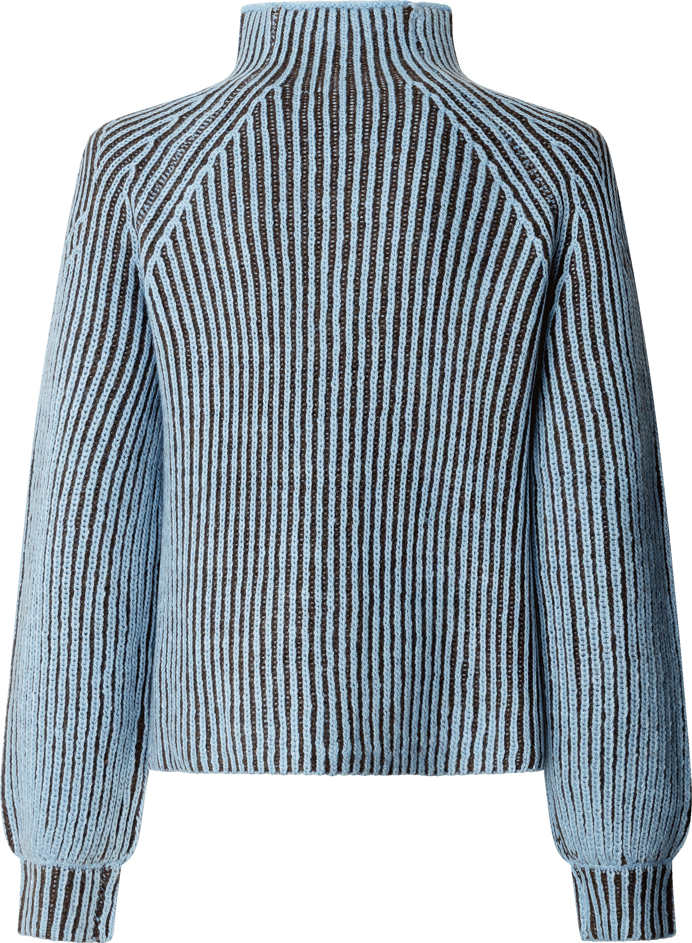 Pepe Jeans Pull en tricot »ALEX« avec col montant, design à rayures