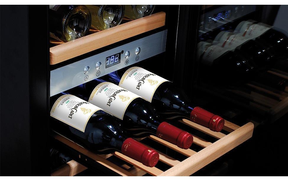 »WineMaster Standardflaschen 075l 24«, 24 á Caso günstig kaufen Weinkühlschrank für