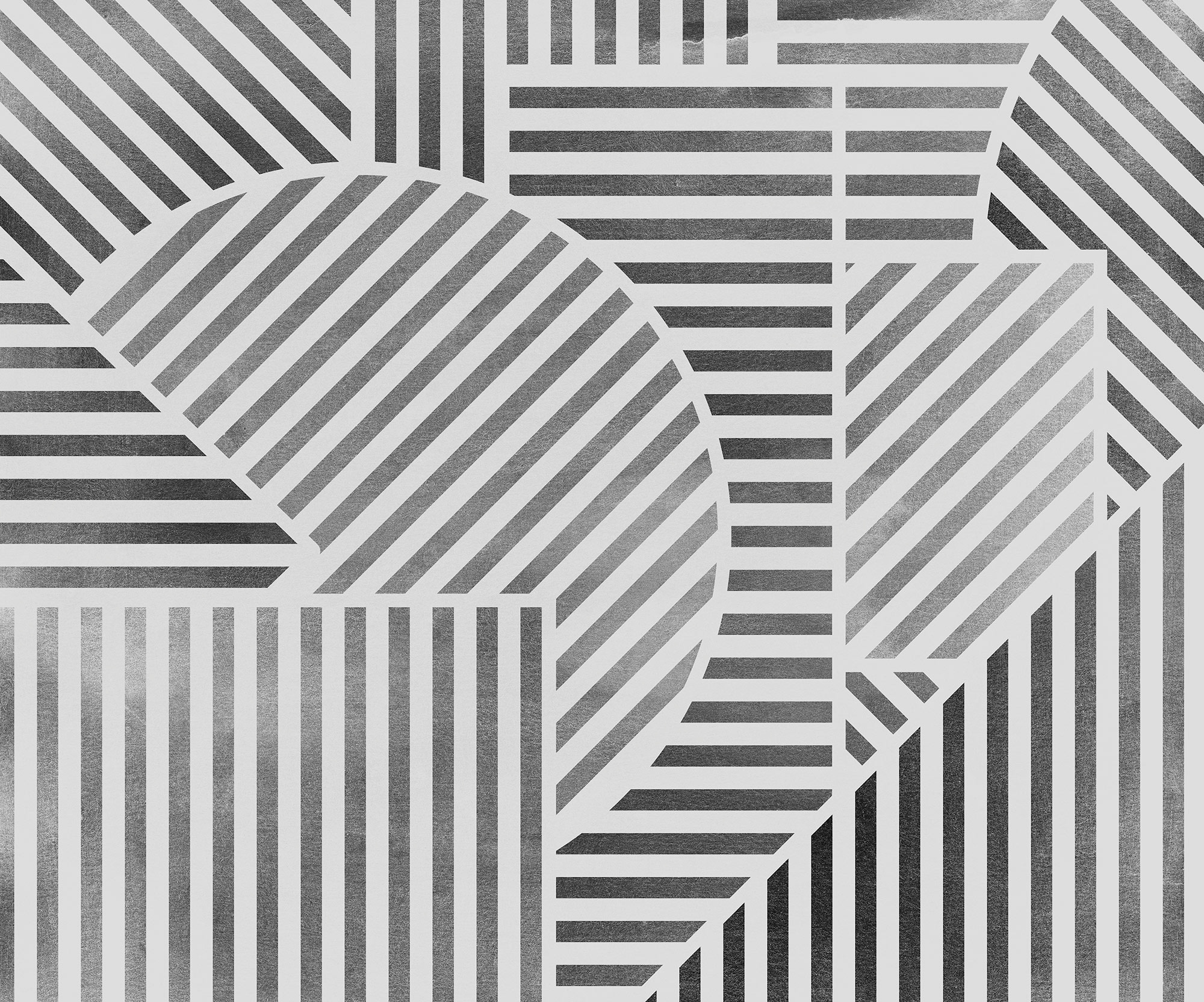 Komar Fototapete »Komar Vlies Fototapete - Jeux de Lignes - Grösse 300 x 250 cm«, bedruckt