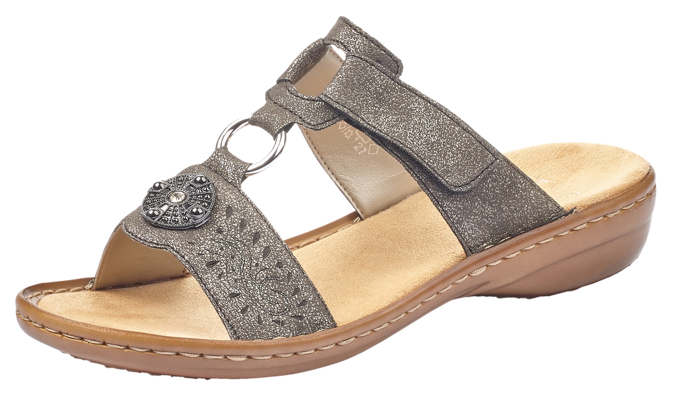 Image of Rieker Pantolette, Mit Schmuck-Applikation bei Ackermann Versand Schweiz