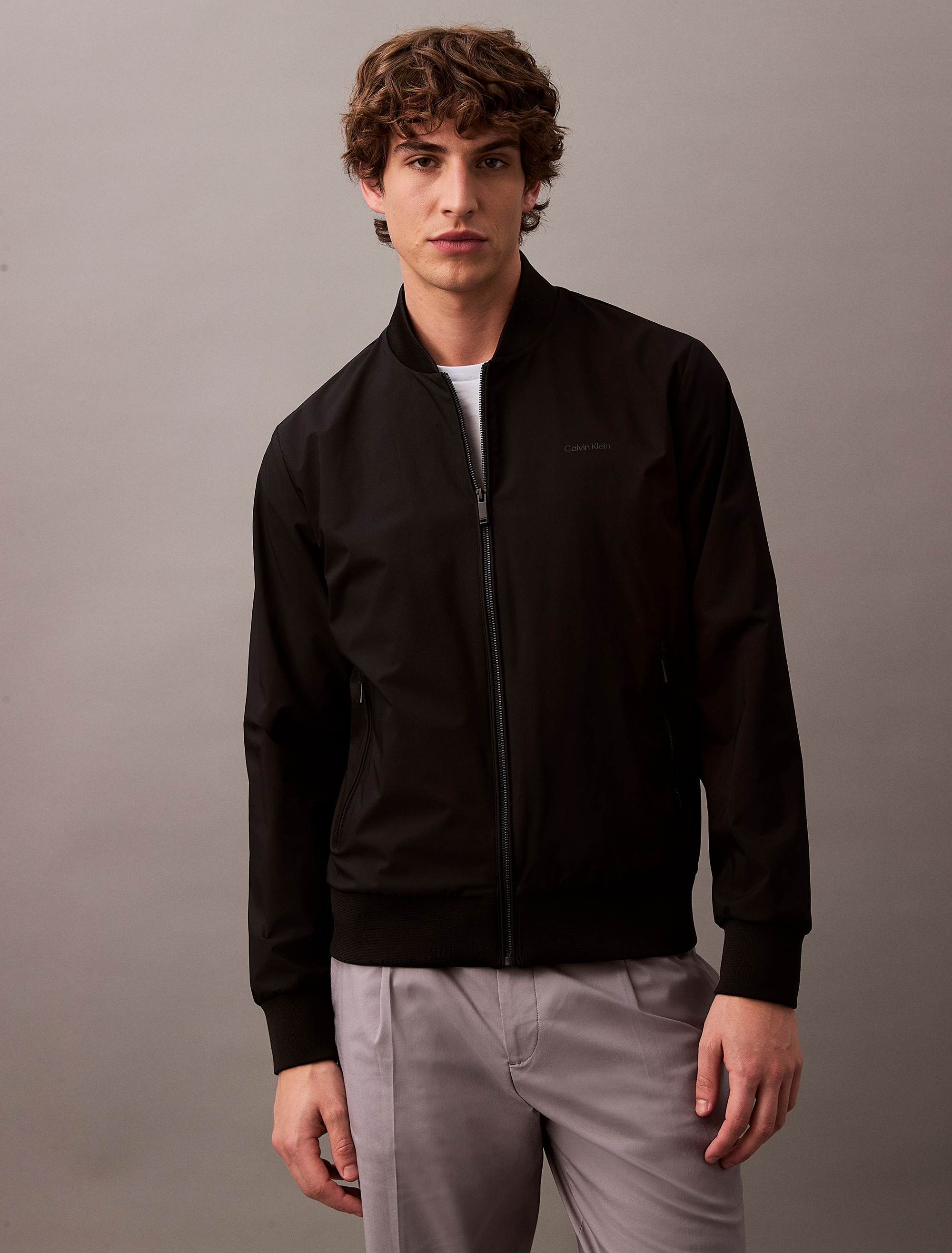 Calvin Klein Bomberjacke »MATTE BOMBER«, mit Label