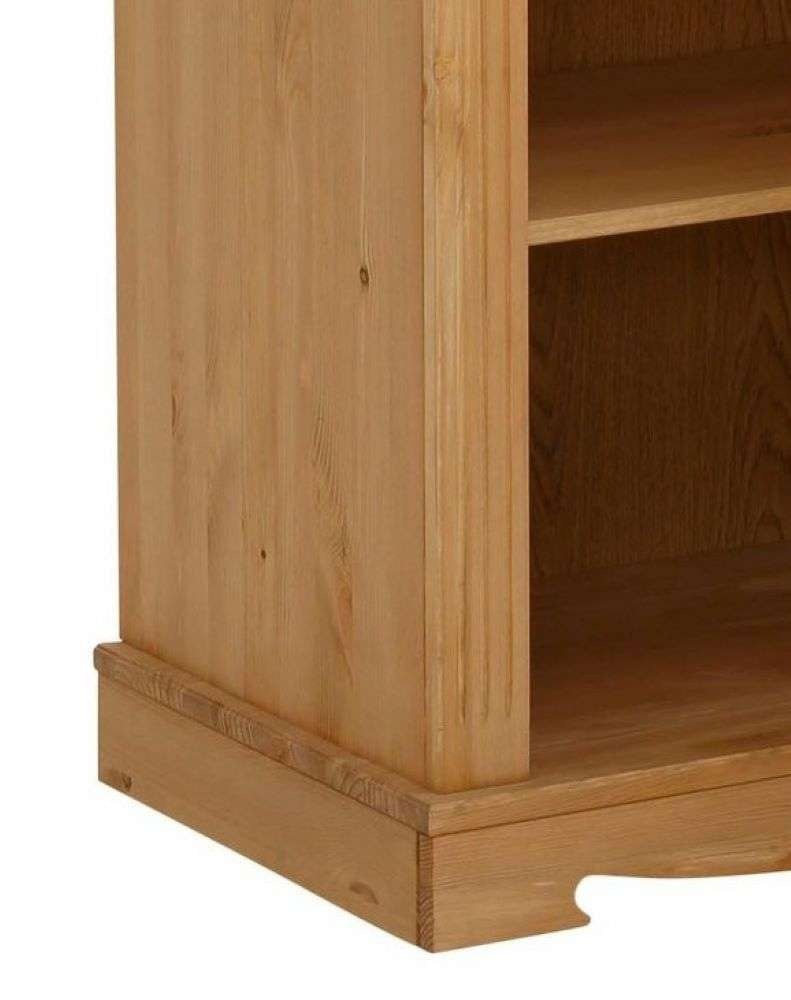 Home affaire Standregal »Anna, Regal, Aktenregal, Bücherregal«, aus massiver Kiefer, Breite 96 cm, mit schönen Details und Fräsungen