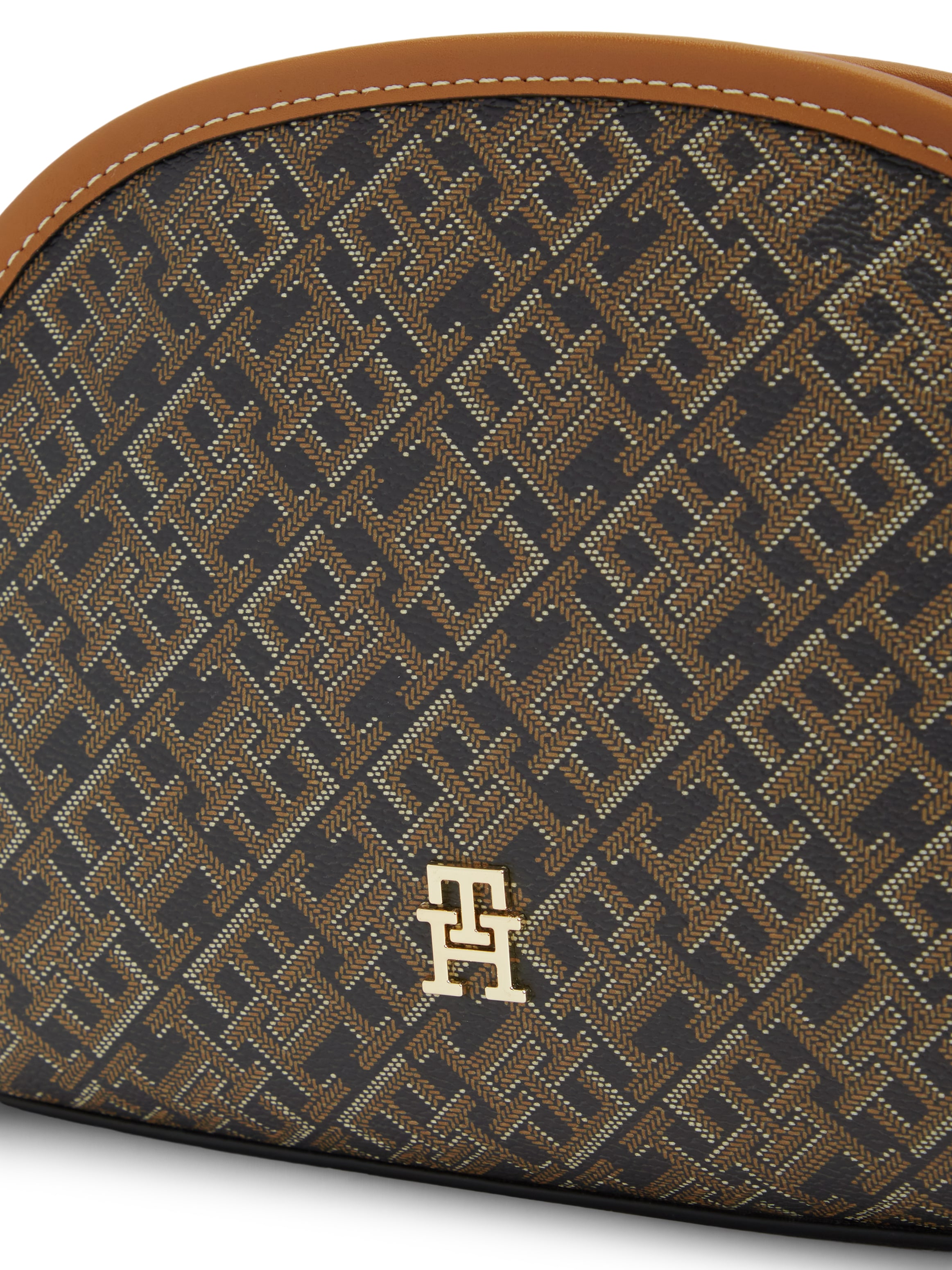 Tommy Hilfiger Nécessaire de toilette »TH ICON WASHBAG MONO PRINT« Trousse de toilette unisexe, mini-sac avec imprimé intégral TH