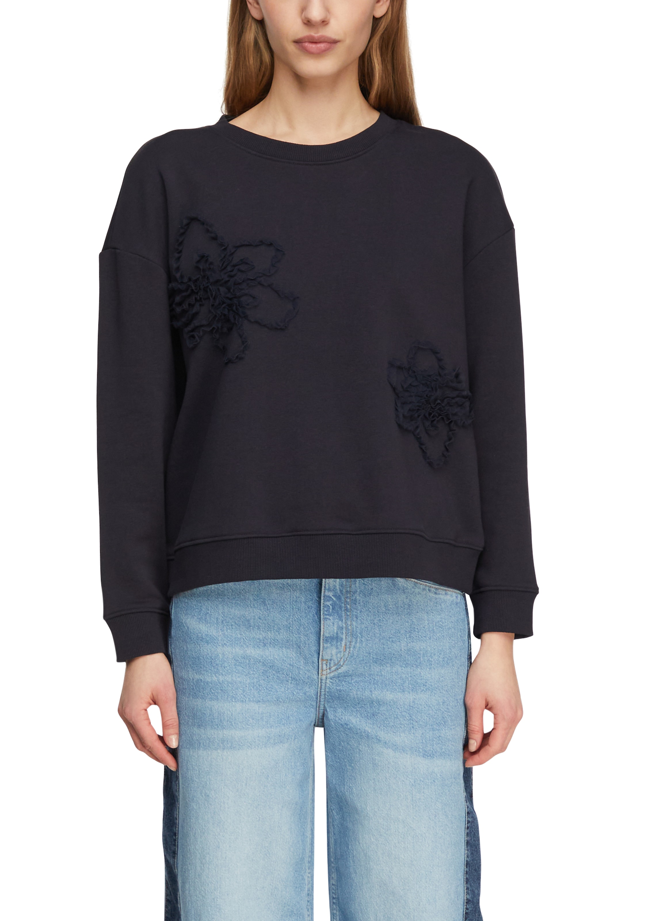 Image of Comma Sweatshirt, mit Stickerei