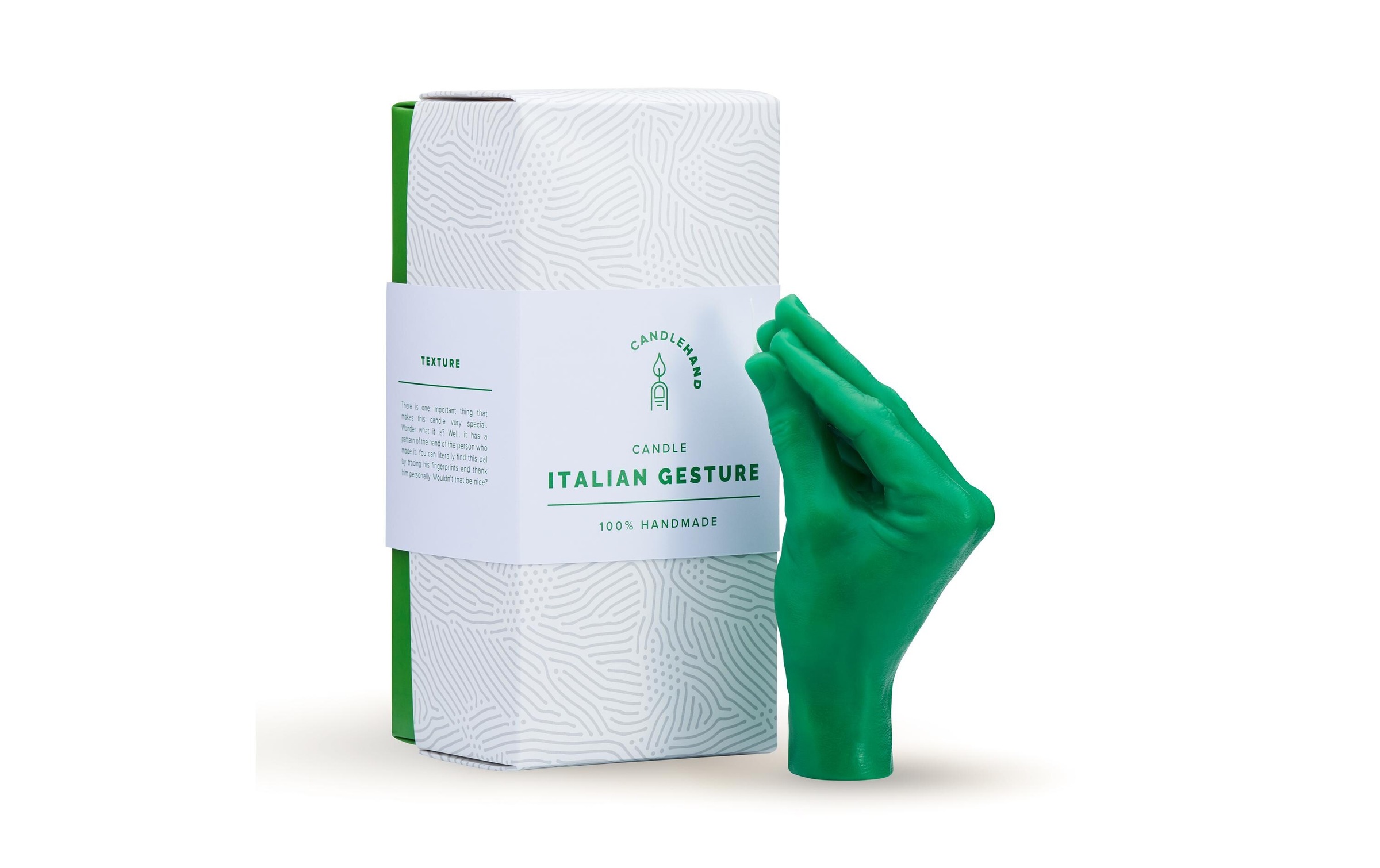 Formkerze »Mandatus Candle Hand Italian Gesture«