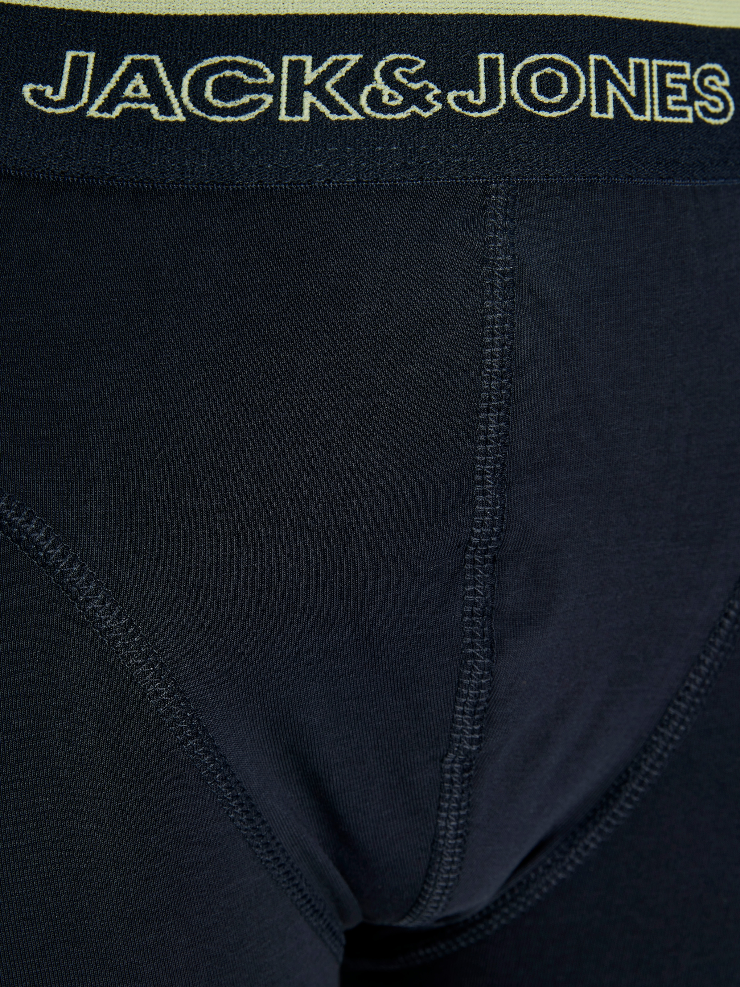 Jack & Jones Junior Tronc »JACADRIAN SOLID TRUNKS 3 PACK JNR« Paquet, 3 cuis mélange de coton, ceinture élastique
