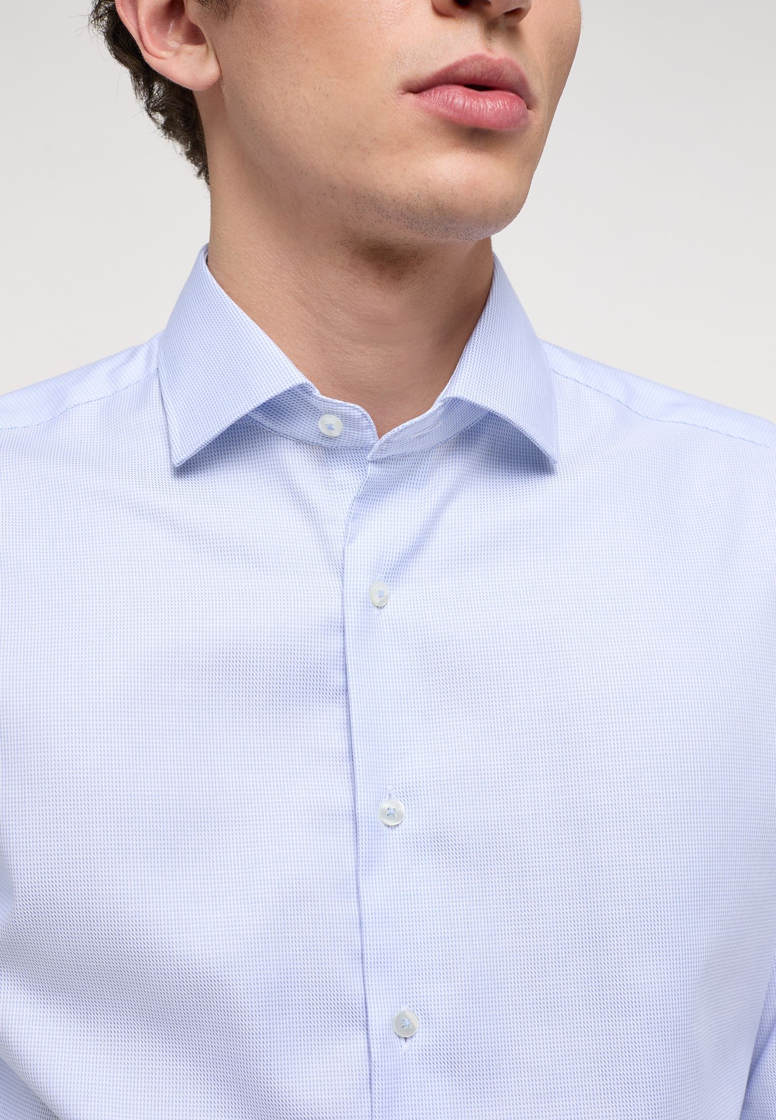 Eterna Langarmhemd »SLIM FIT«, NON IRON (bügelfrei)