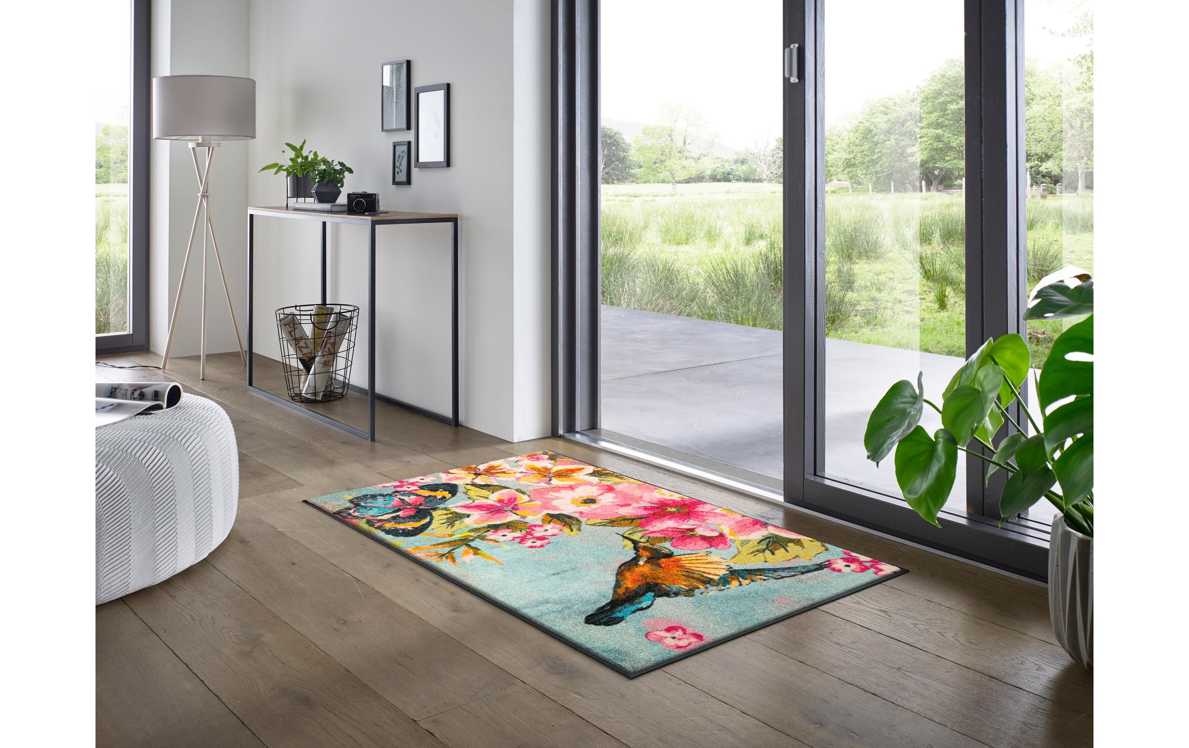 wash+dry by Kleen-Tex Fussmatte »wash+dry Bloomibri 75 cm x 120 cm«