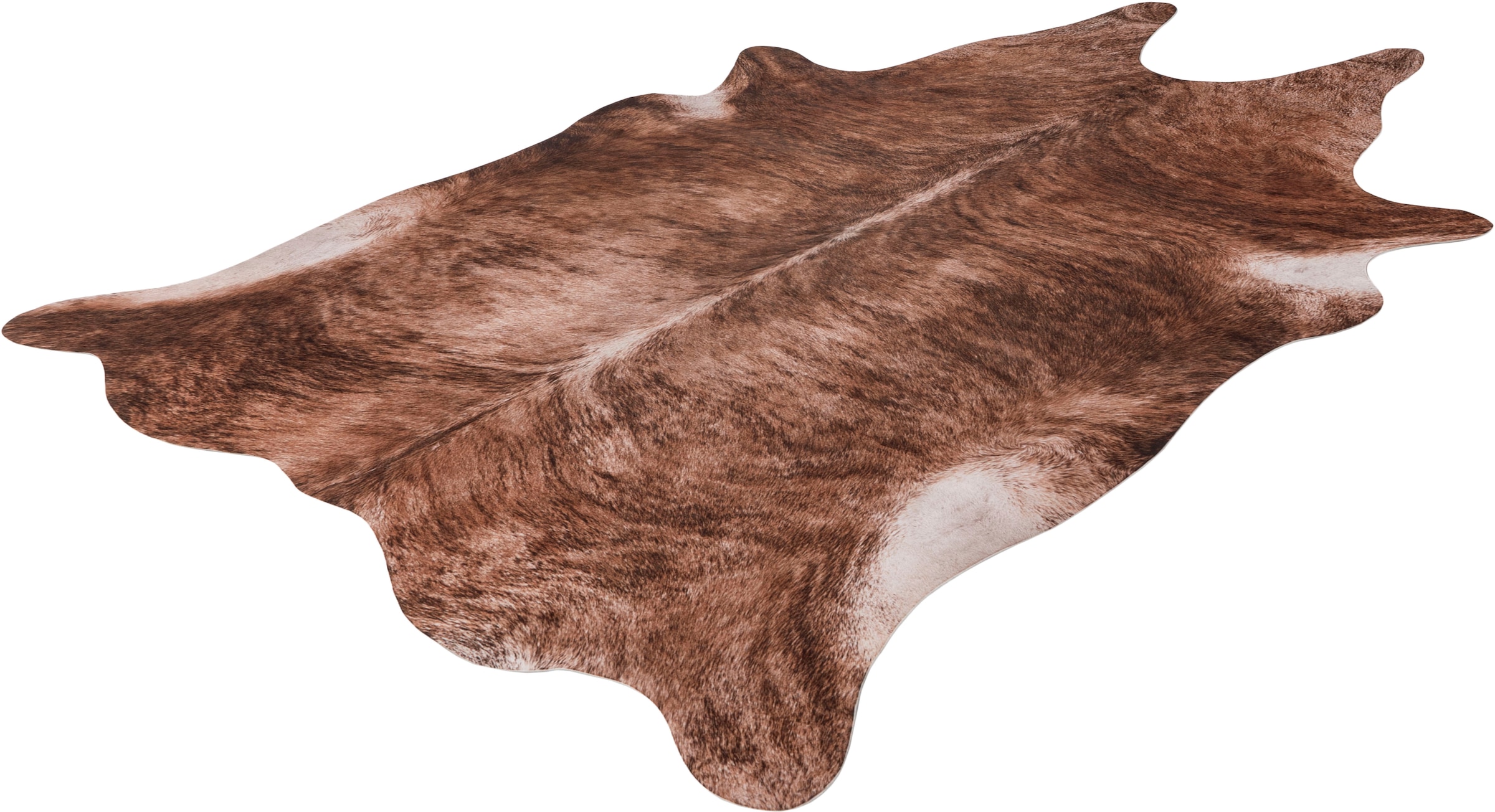 Image of Obsession Fellteppich »my Toledo 194«, fellförmig, 5 mm Höhe, Kunstfell, gedruckte Kuhfell-Optik, ideal im Wohnzimmer & Schlafzimmer bei Ackermann Versand Schweiz