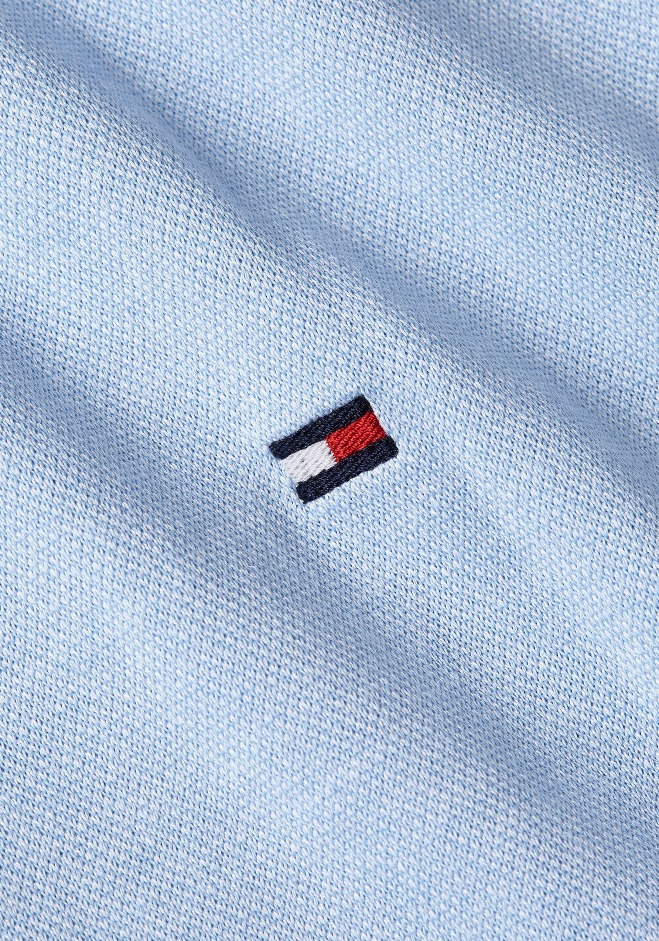 ♕ Tommy Hilfiger Poloshirt »PRETWIST MOULINE TIPPED POLO«, in Mouline-Optik  versandkostenfrei auf