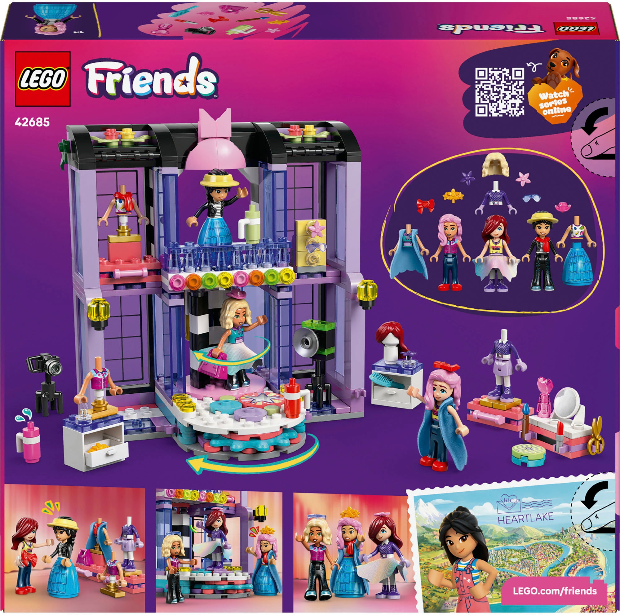 LEGO® Pions de construction »Modeschau in Heartlake City (42685), LEGO Friends« Made in Europe