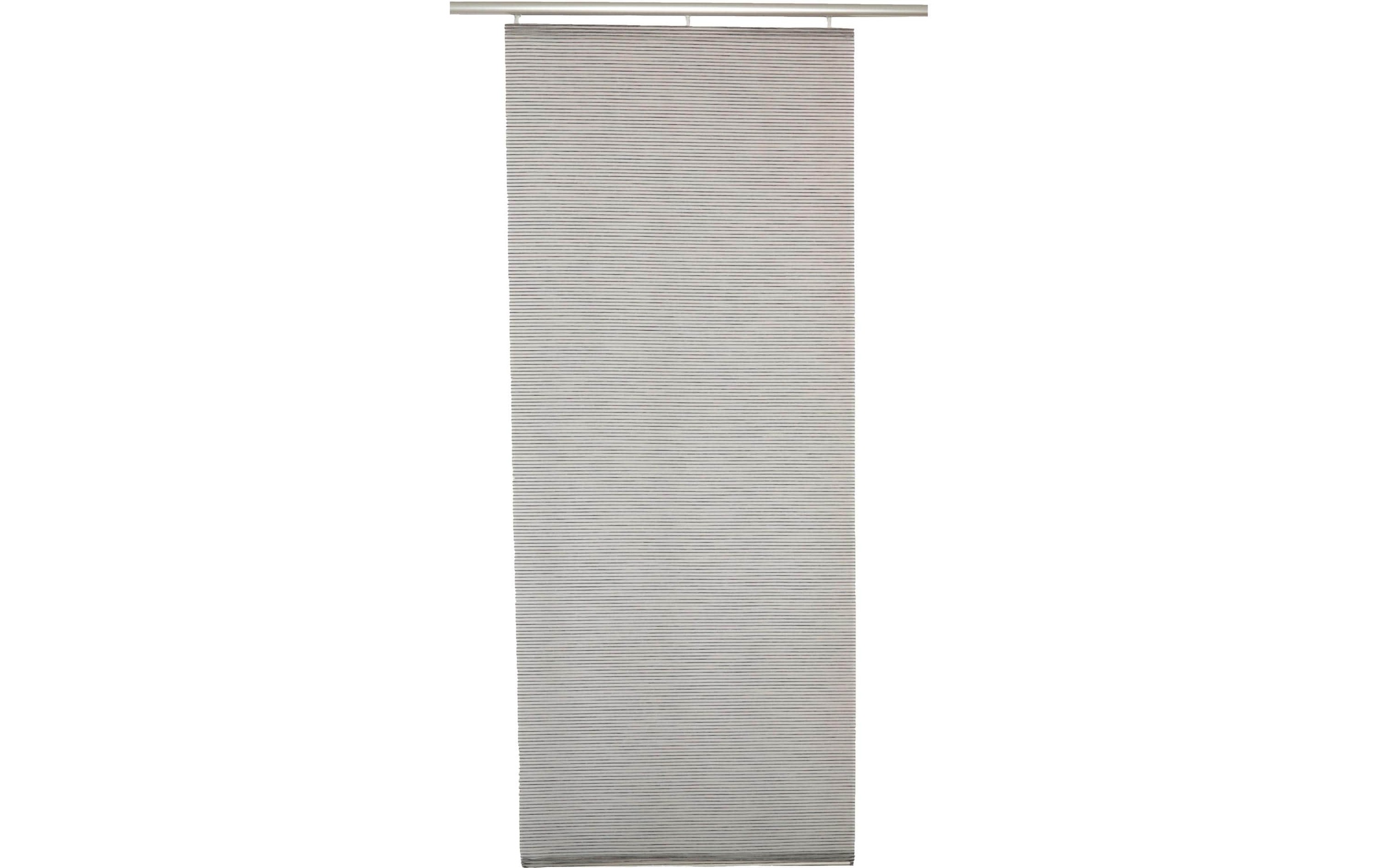 Image of Hubatka TEXTIL Vorhang "Uni 60 cm x 240 cm" Smokband 1 Stk. tlg.