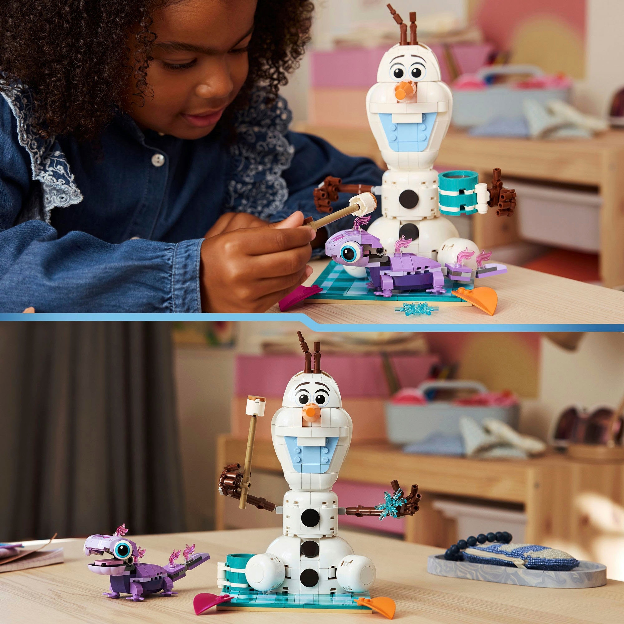 LEGO® Pions de construction »Picknickspass mit Olaf und Bruni (43287), LEGO Disney Princess« Made in Europe
