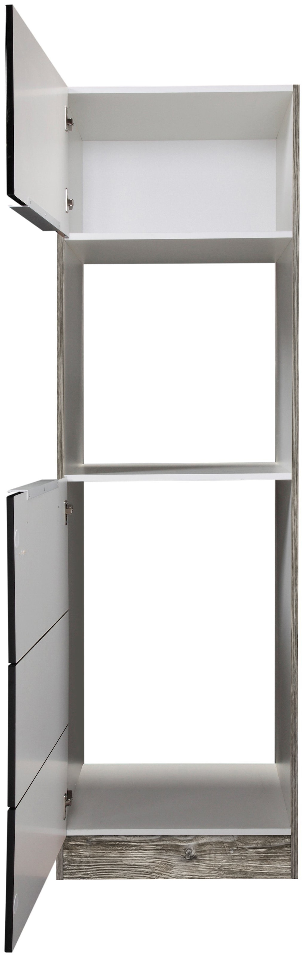 KOCHSTATION Backofen/Kühlumbauschrank »KS-Brindisi« 60 cm breit, 200 cm hoch