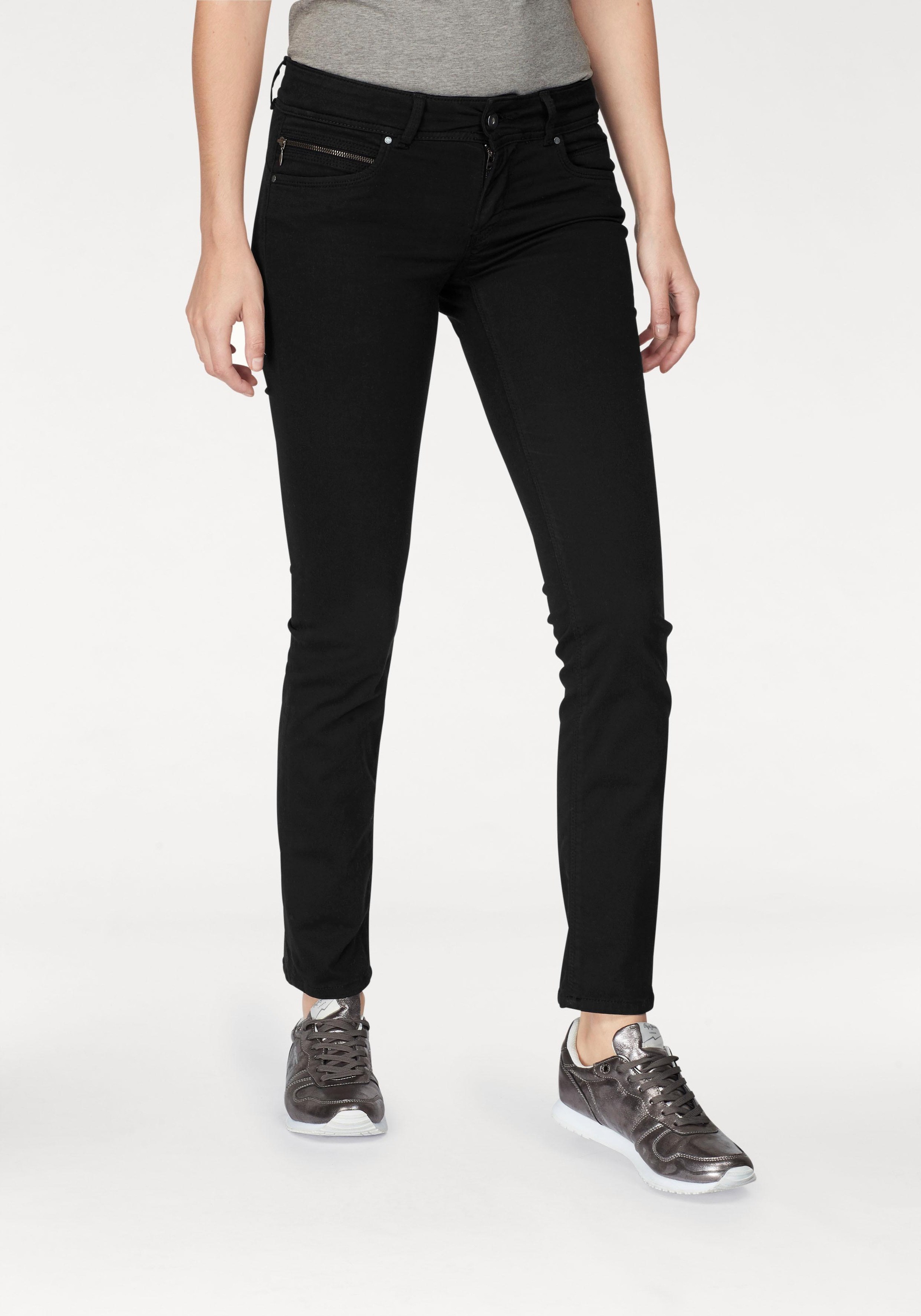 Image of Pepe Jeans Slim-fit-Jeans »NEW BROOKE«, mit 1-Knopf Bund und Reissverschlusstasche bei Ackermann Versand Schweiz