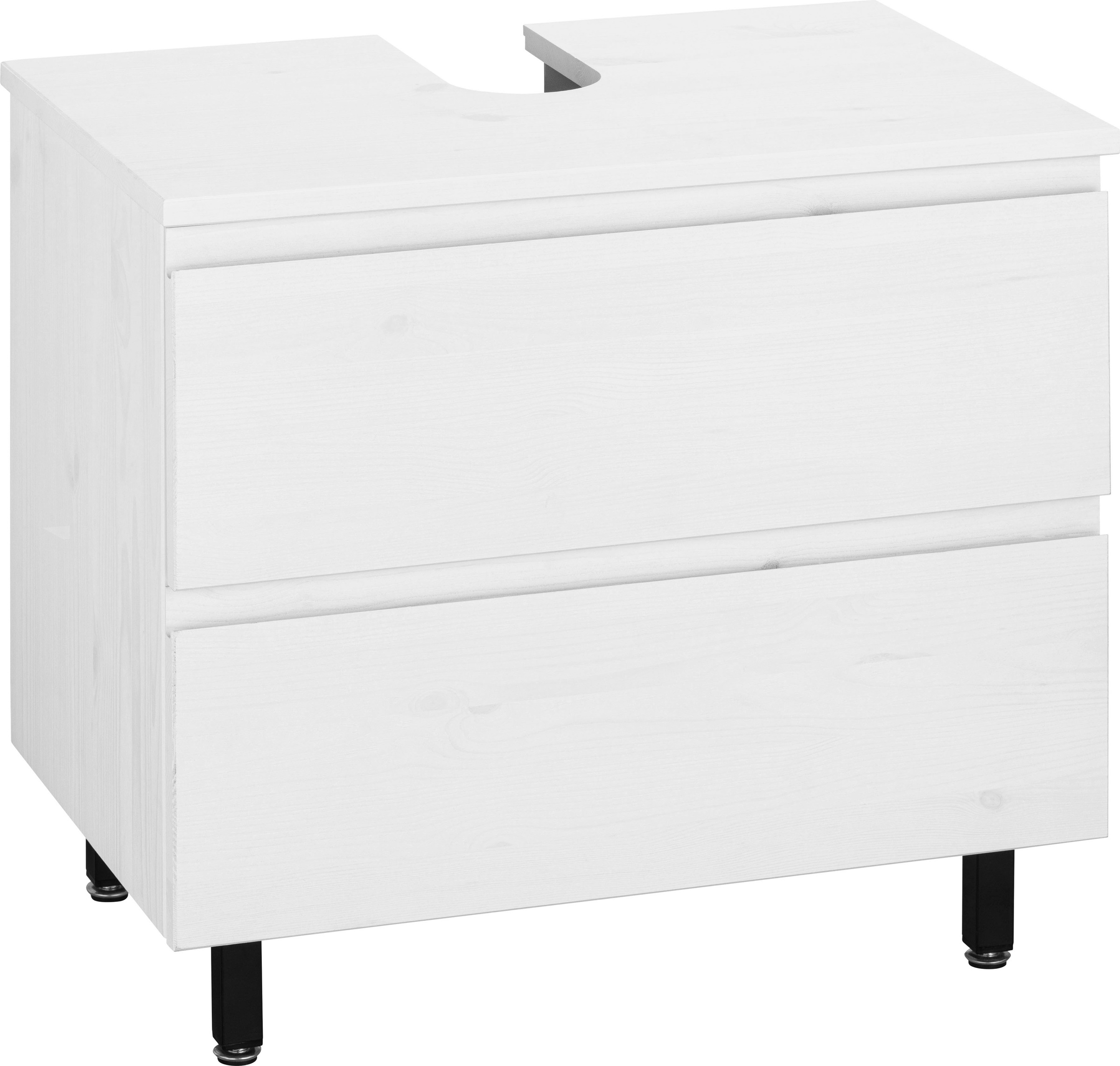 Image of GOODproduct Waschbeckenunterschrank »Fjonn«, aus Kiefer massiv, Breite 60 cm, Massivholz mit pflanzlichem Bio Öl behandelt bei Ackermann Versand Schweiz