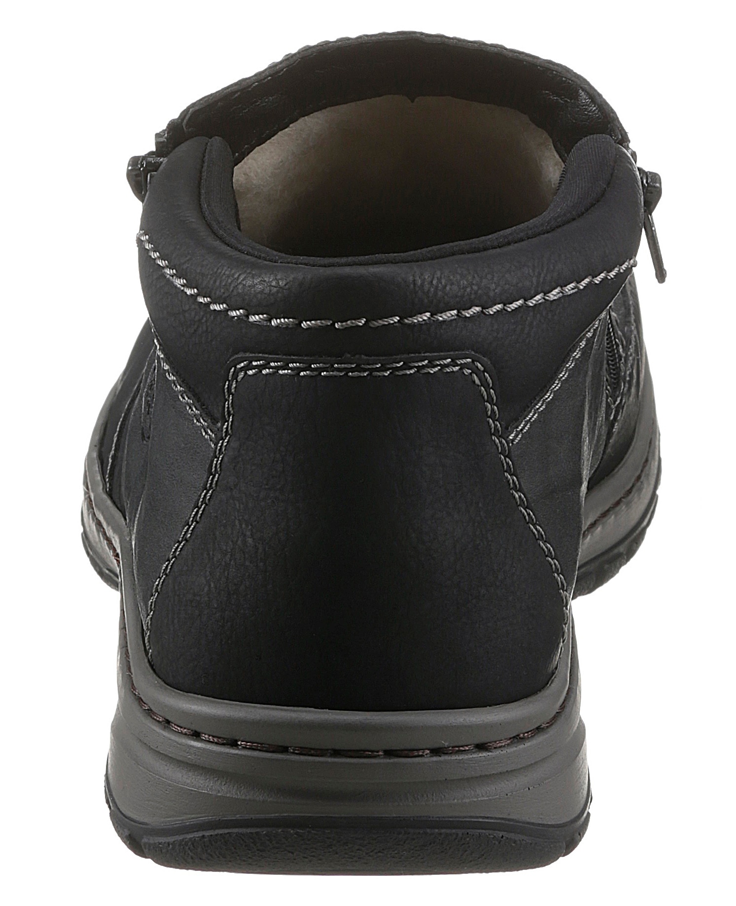 Rieker Winterboots, Winterstiefelette, Halbschuh mit beidseitigen Reissverschlüssen